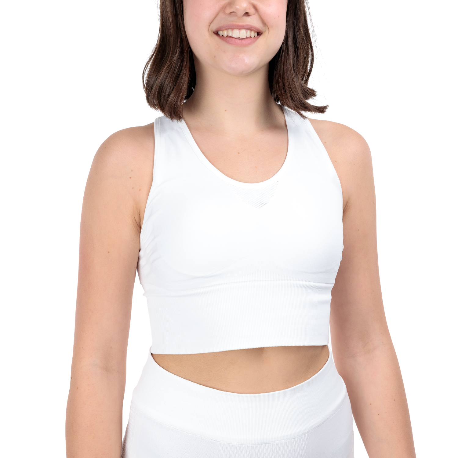 Head Flex Seamless Sports Bra - White