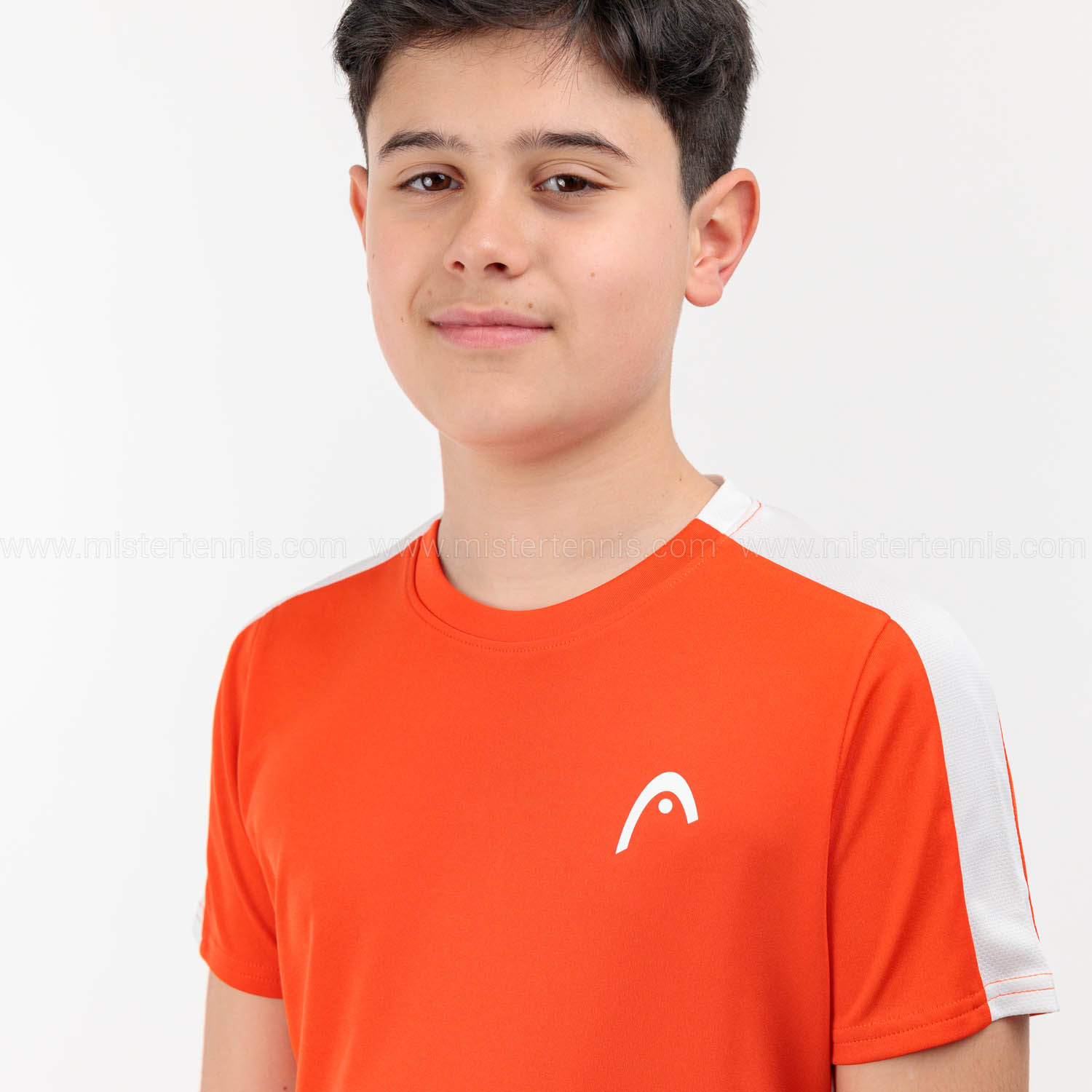 Head Slice Logo Camiseta Niño - Orange Alert