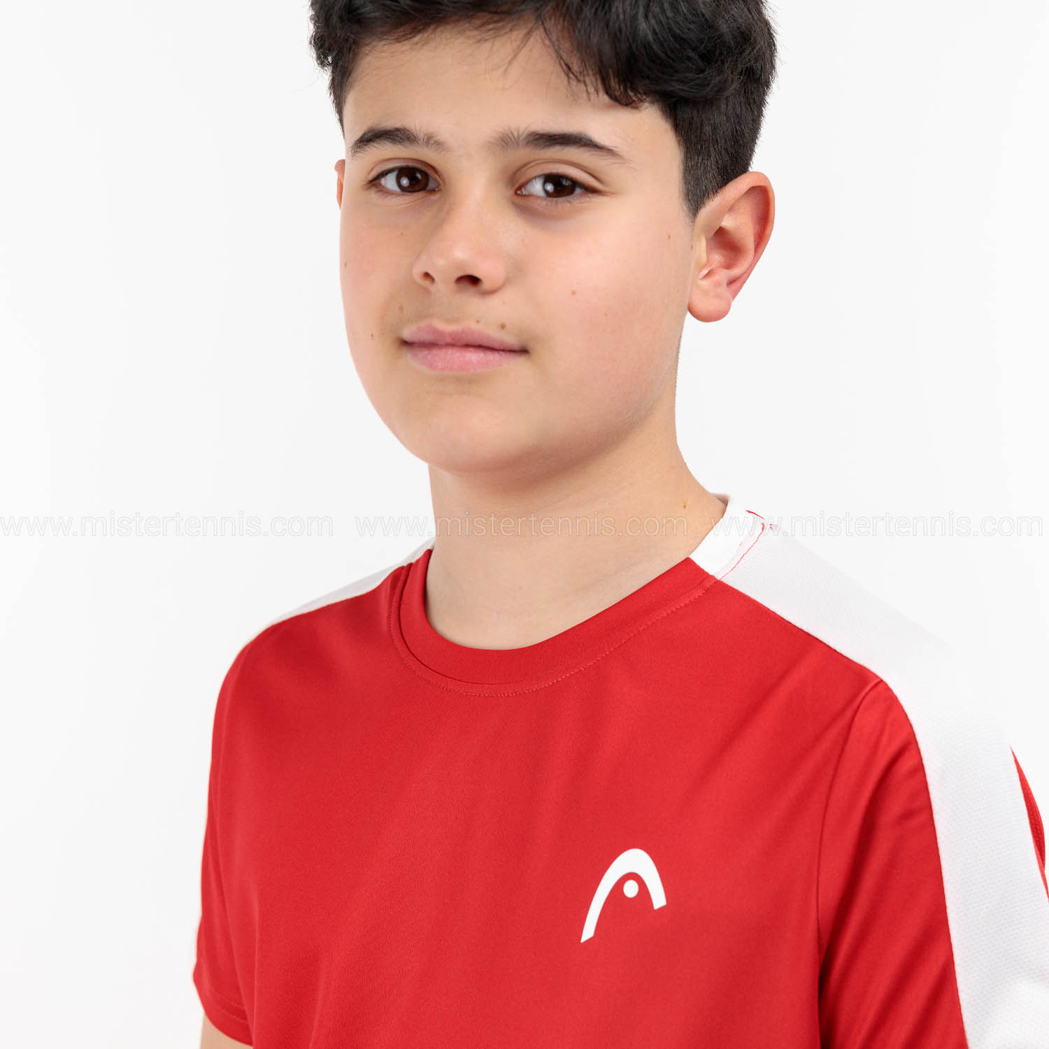 Head Slice Logo Camiseta Niño - Red