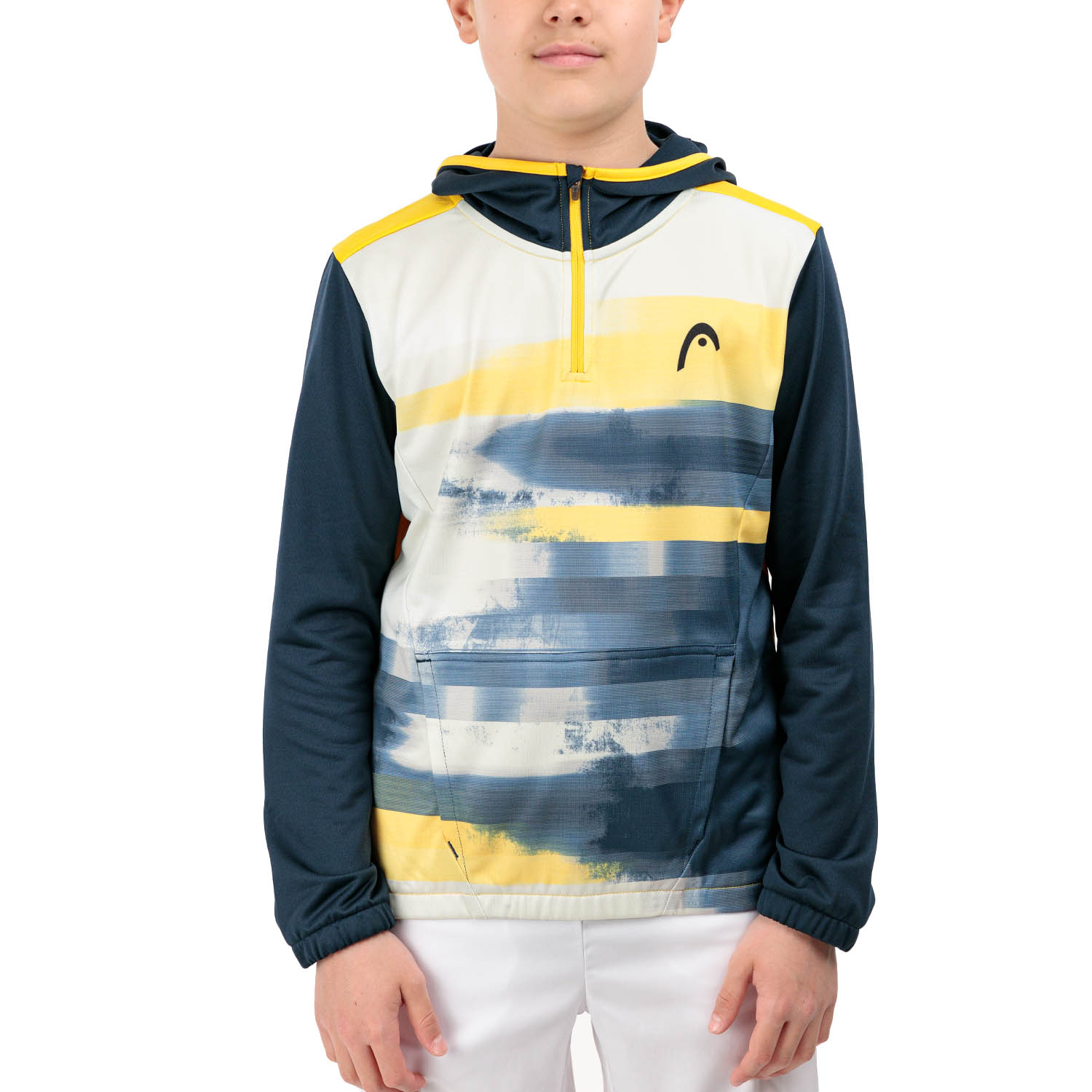 Head Topspin Felpa Bambino - Navy/Print