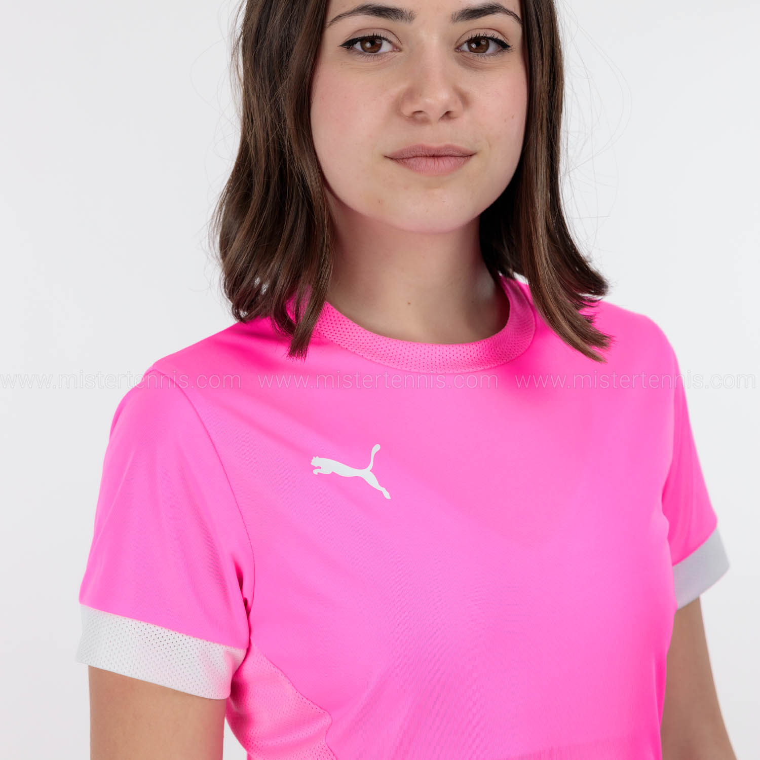 Puma Individual Jersey T-Shirt - Poison Pink