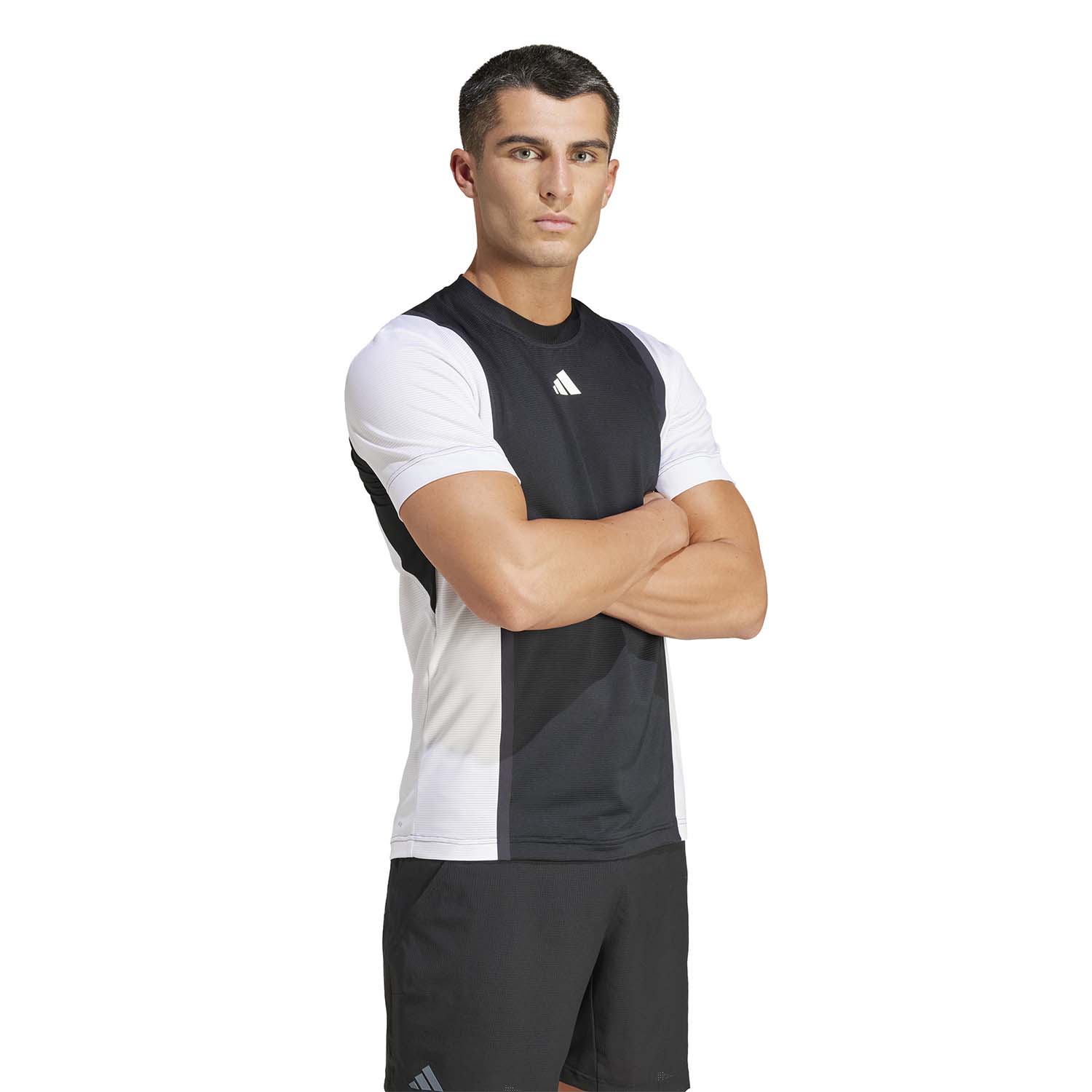 adidas FreeLift Pro RIB Camiseta - Black/White