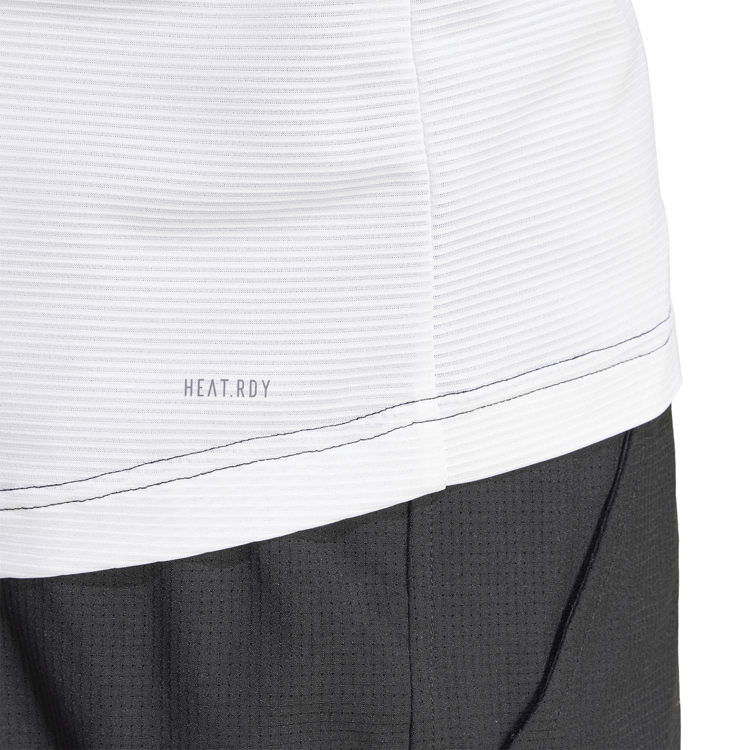 adidas FreeLift Pro RIB T-Shirt - Black/White