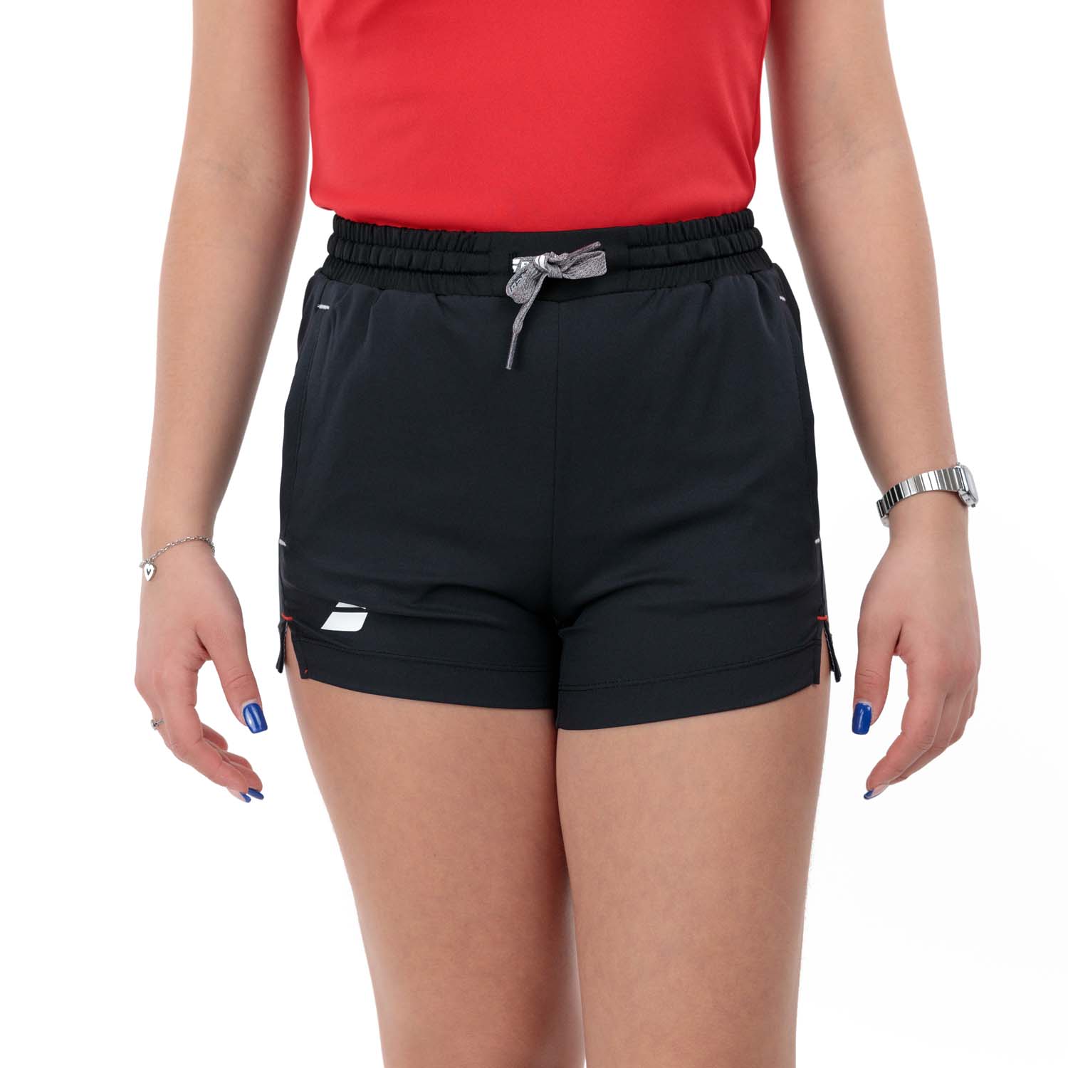 Babolat Exercise 3.5in Pantaloncini Bambina - Black