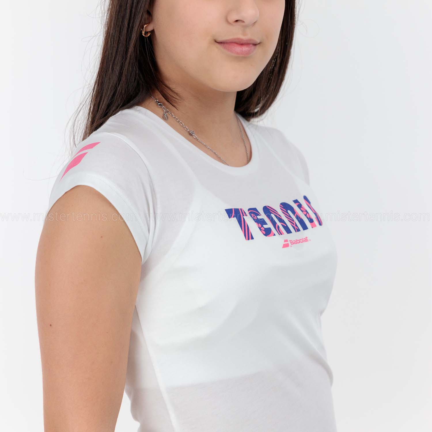 Babolat Exercise T-Shirt Girl - White