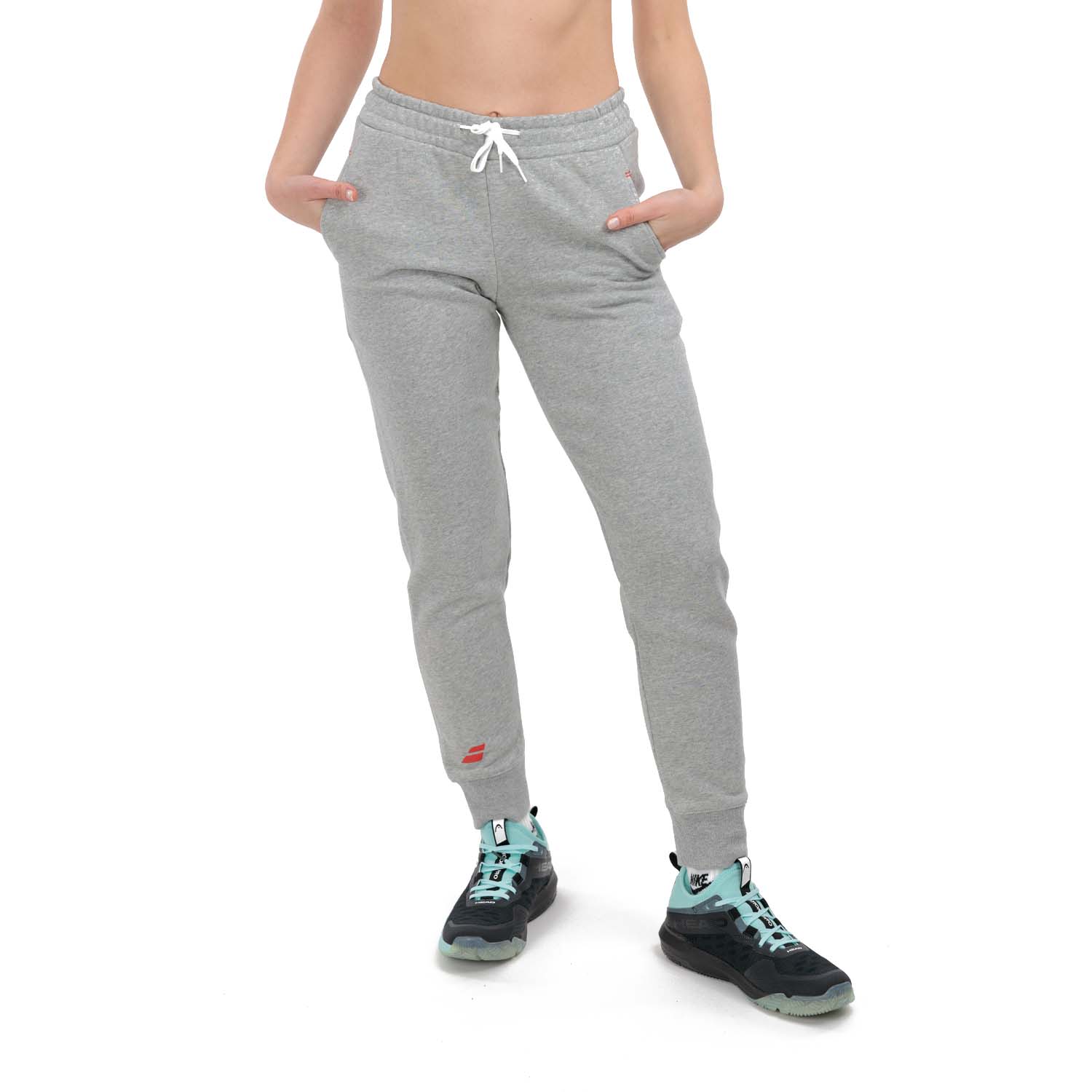 Babolat Exercise Jogger Pantalones - High Rise Heather