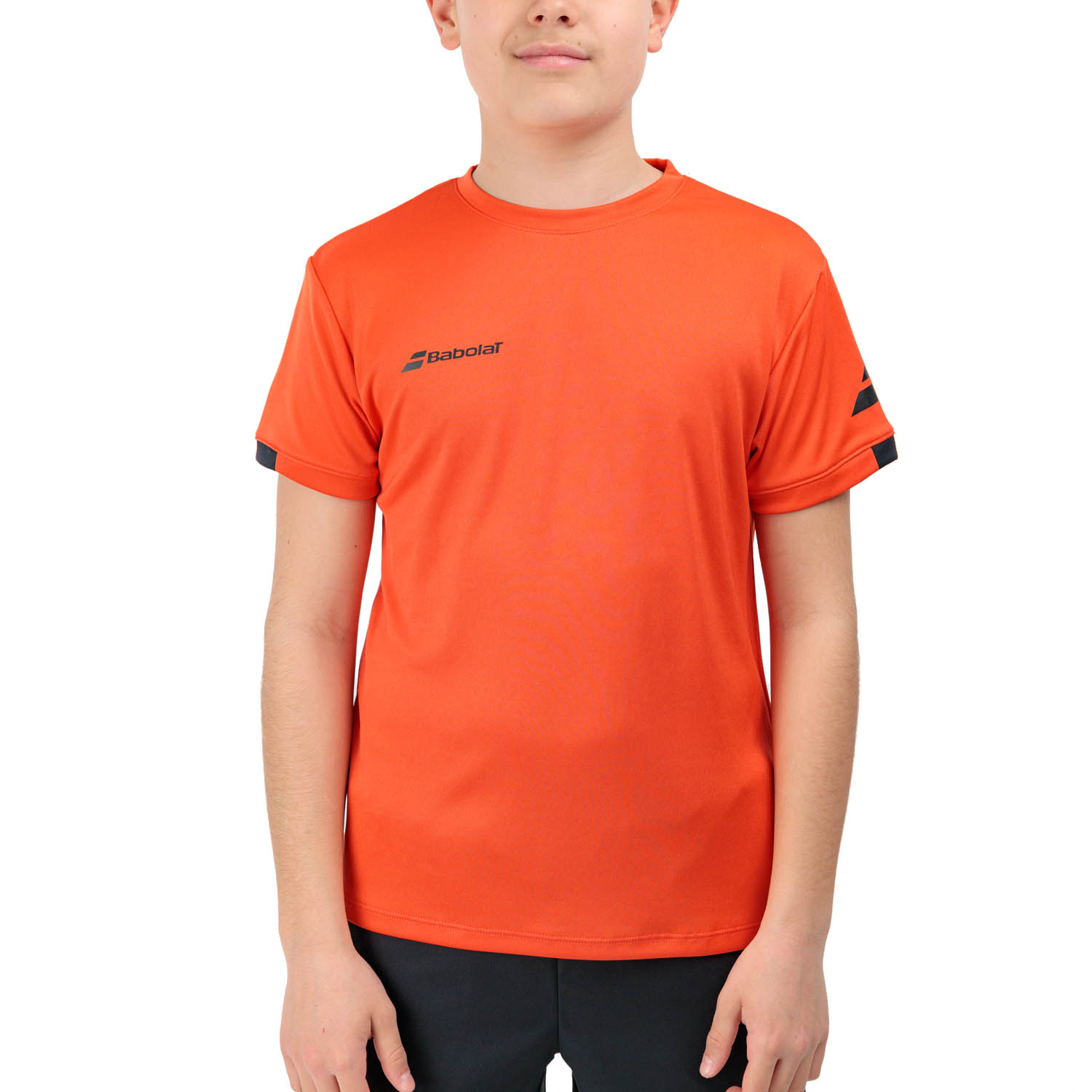 Babolat Play Crew Classic T-Shirt Boy - Fiesta Red