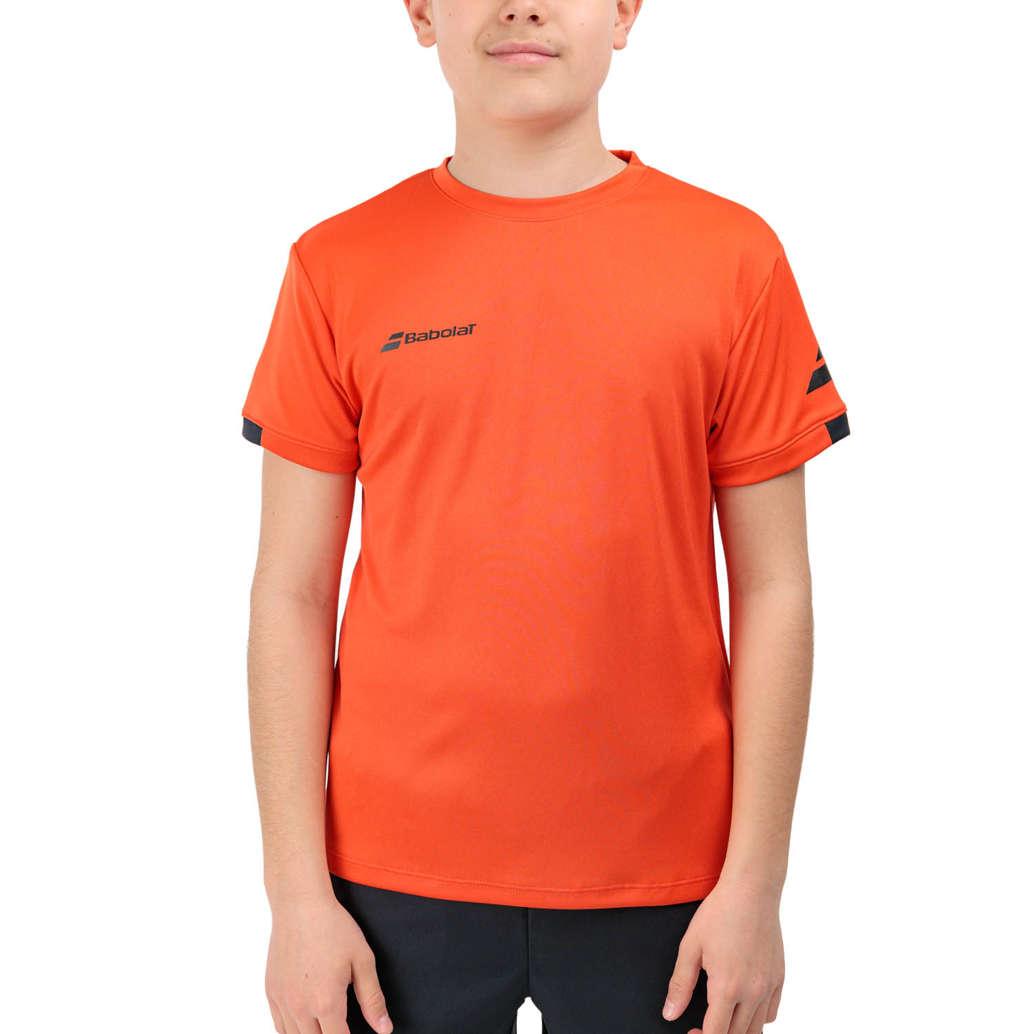 Babolat Play Crew Classic Camiseta Niño - Fiesta Red