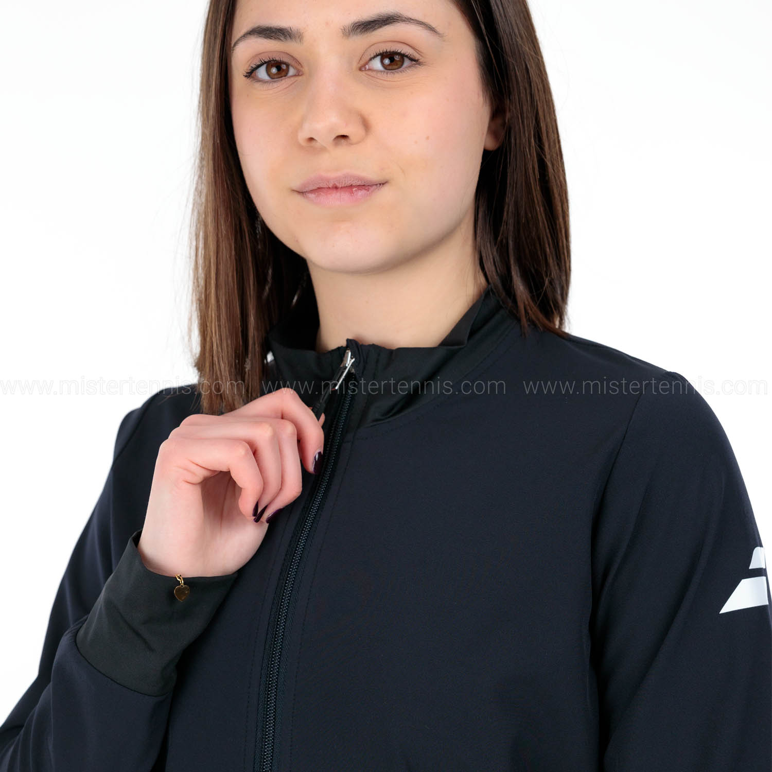 Babolat Play Logo Jacket - Black