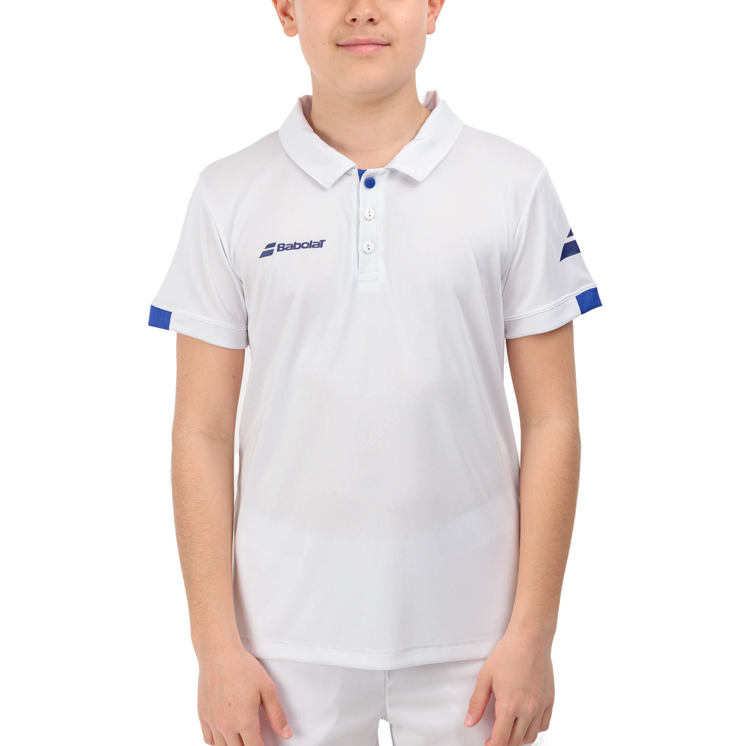 Babolat Play Polo Bambino - White