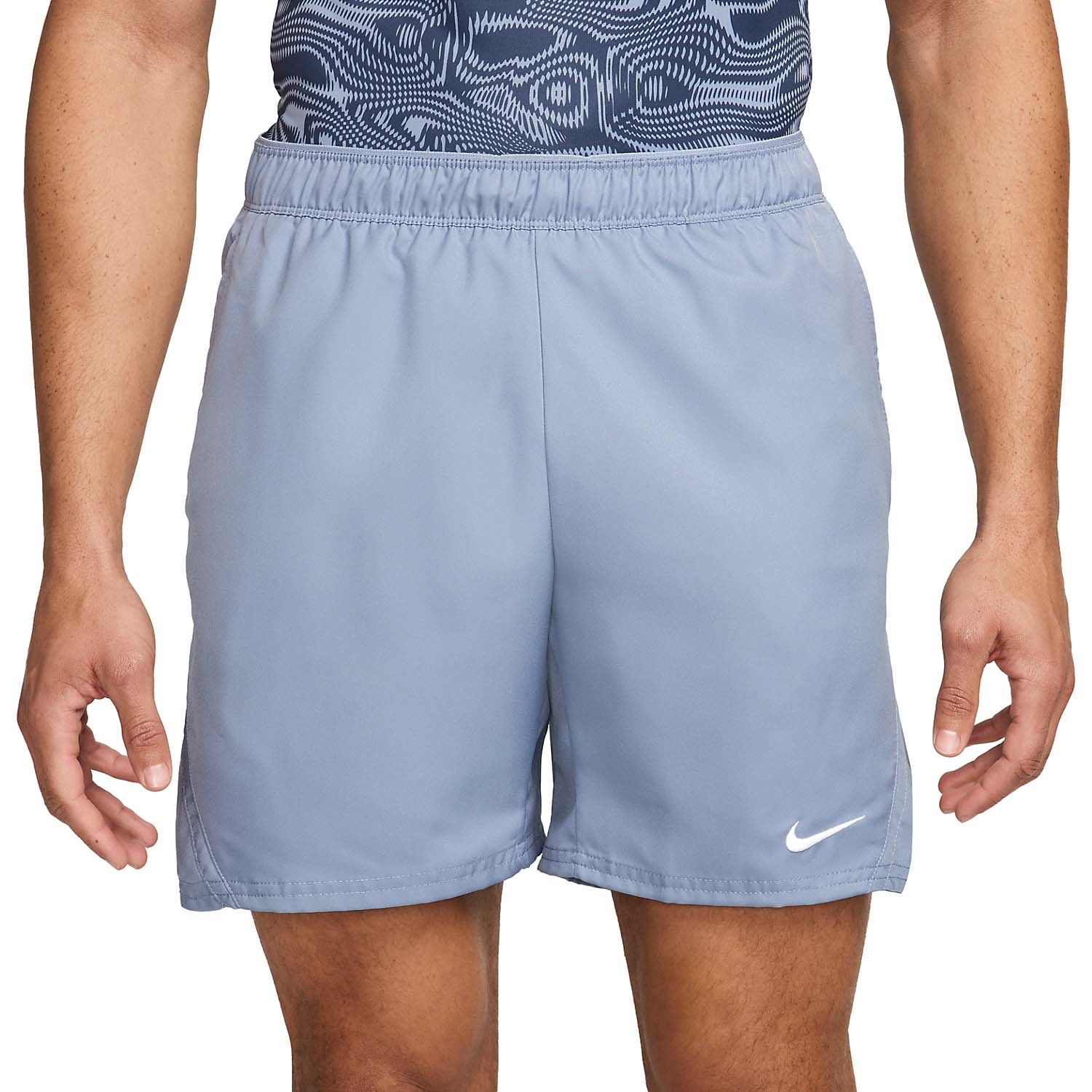 Nike Court Dri-FIT Victory 7in Shorts - Ashen Slate/White