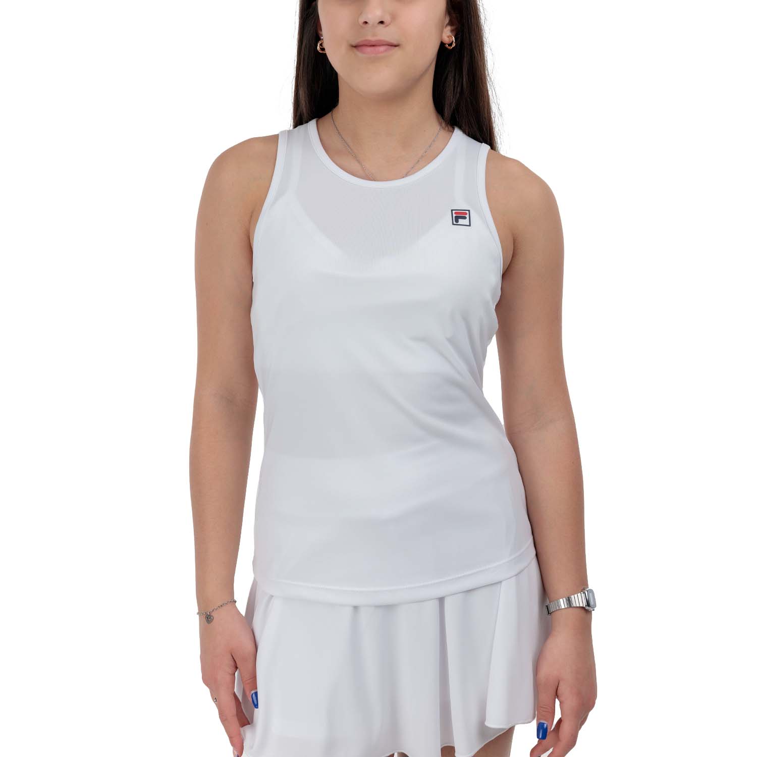 Fila Alma Canotta Bambina - White