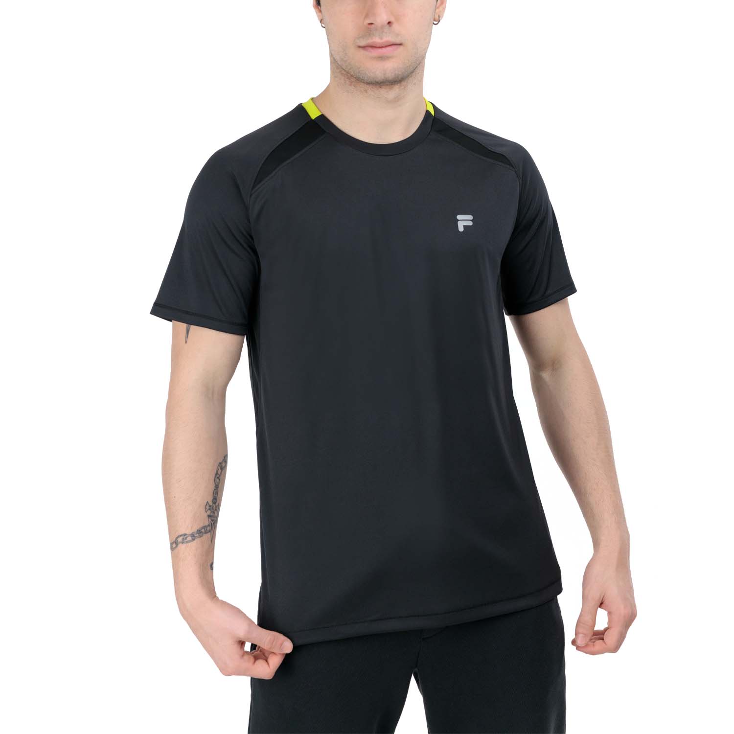 Fila Cassian Camiseta - Black