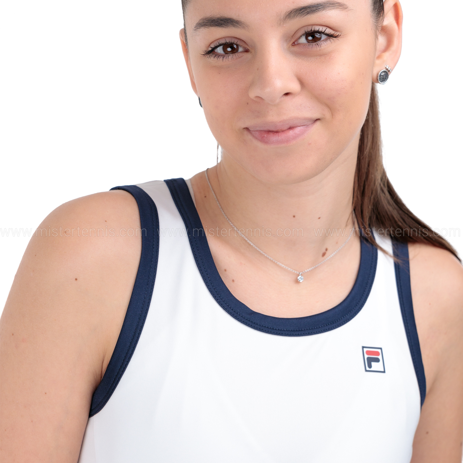 Fila Lissy Top - White/Navy