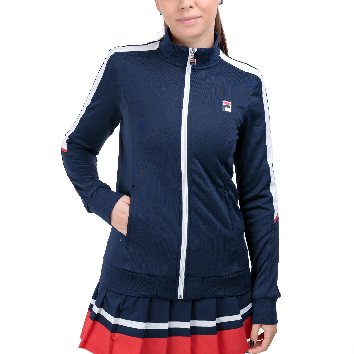 Fila Manuela Jacket - Navy/White