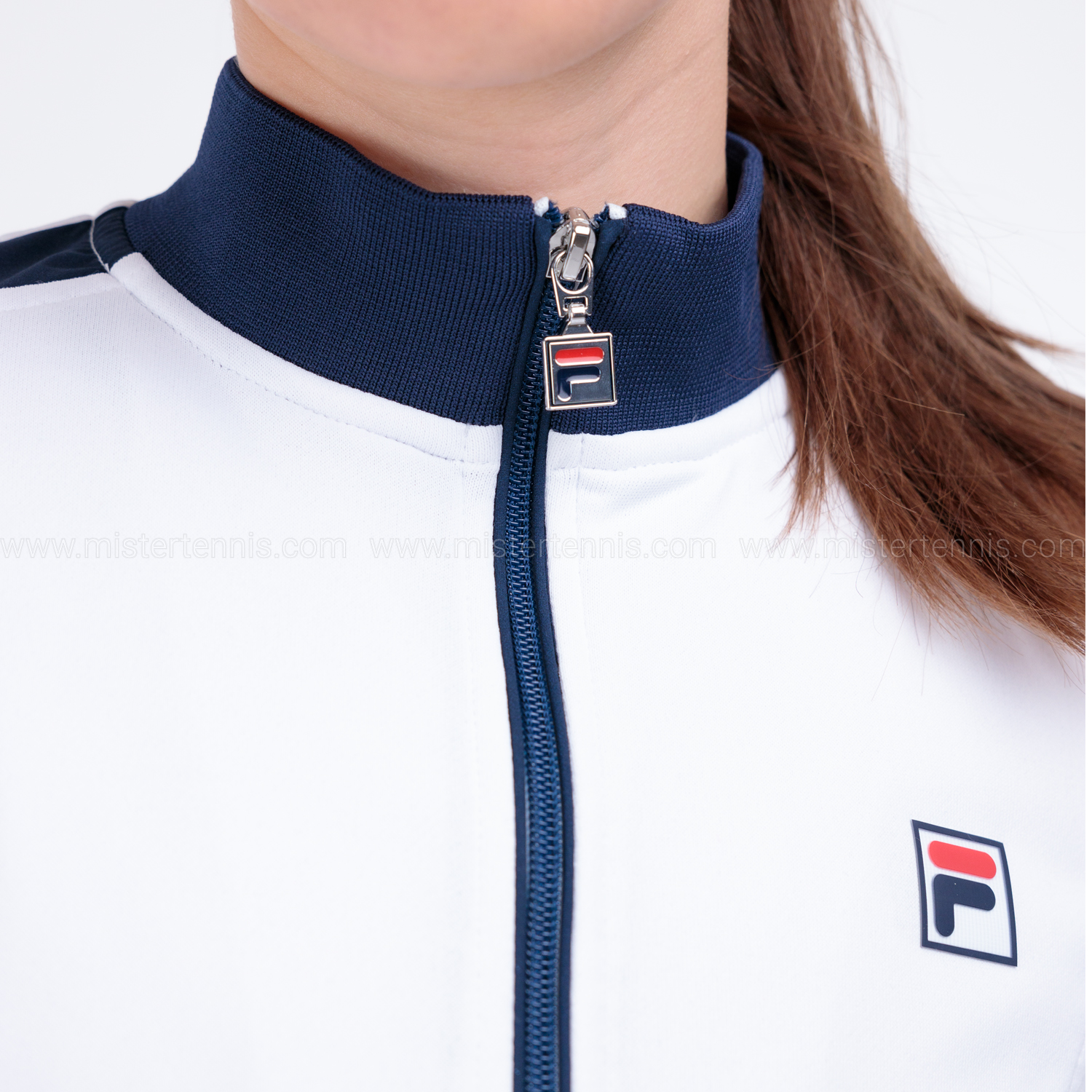 Fila Manuela Jacket - White/Navy