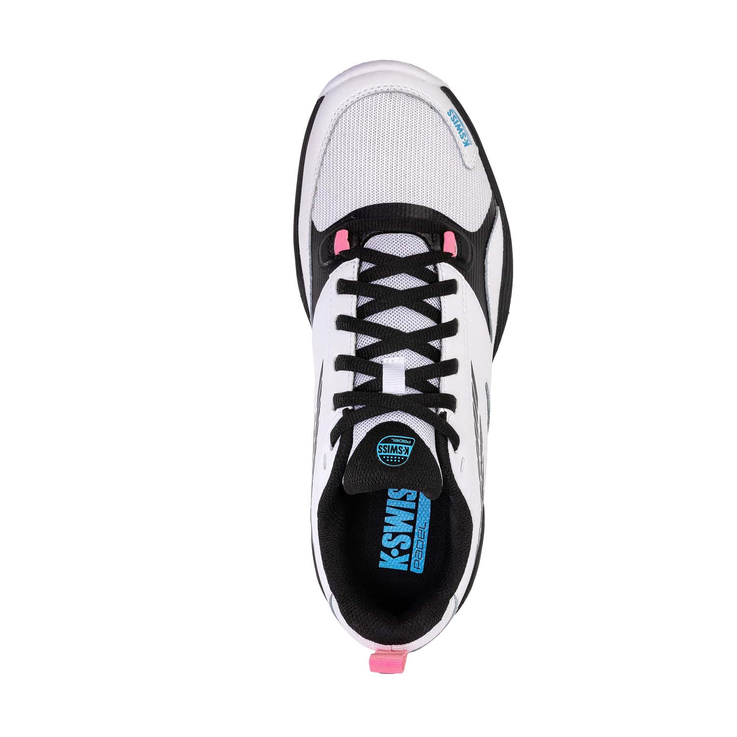 K-Swiss SpeedEx Padel Men's Padel Shoes - White/Black/Aquarius