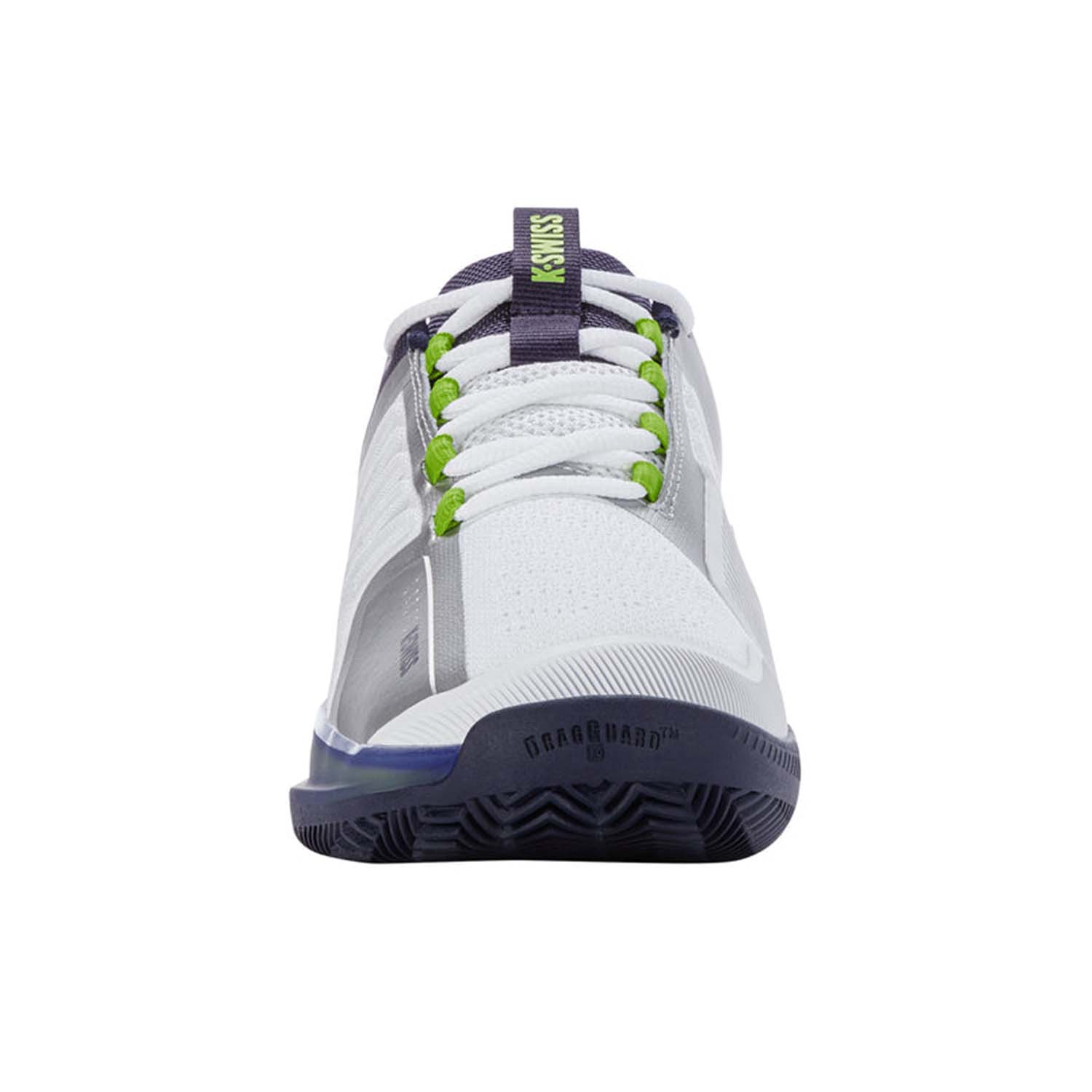 K-Swiss Ultrashot 3 Clay - White/Peacoat/Lime Green