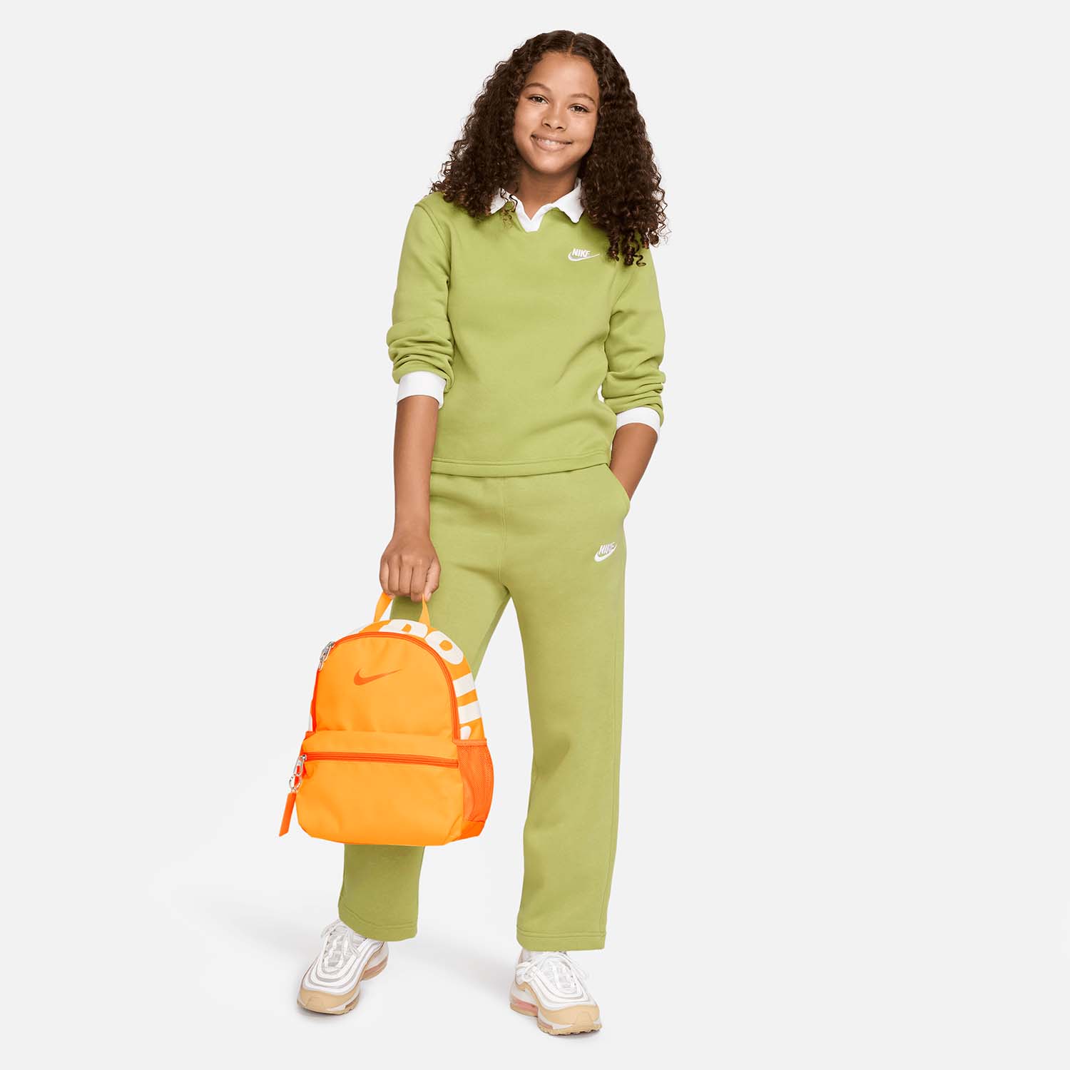 BABYL リュック Nike Brasilia JDI Junior's Mini Training Backpack - Laser Orange