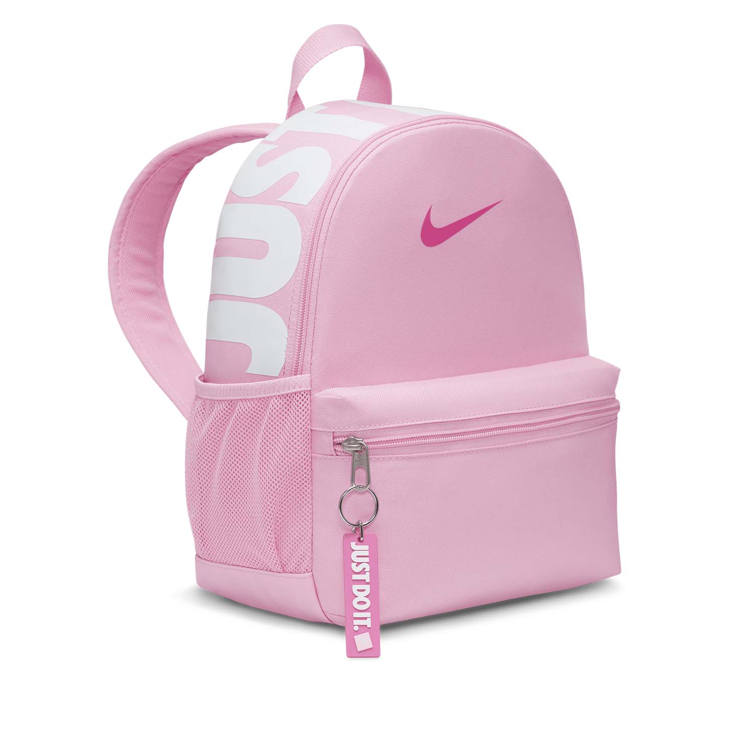 Nike Brasilia JDI Mini Backpack Junior - Pink Rise/White/Laser Fuchsia