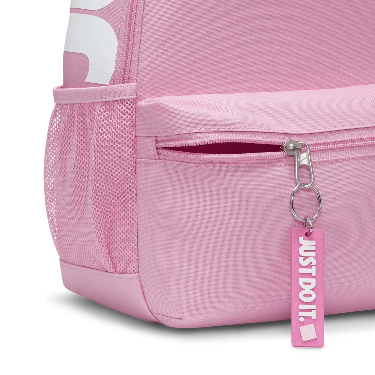Nike Brasilia JDI Mini Backpack Junior - Pink Rise/White/Laser Fuchsia