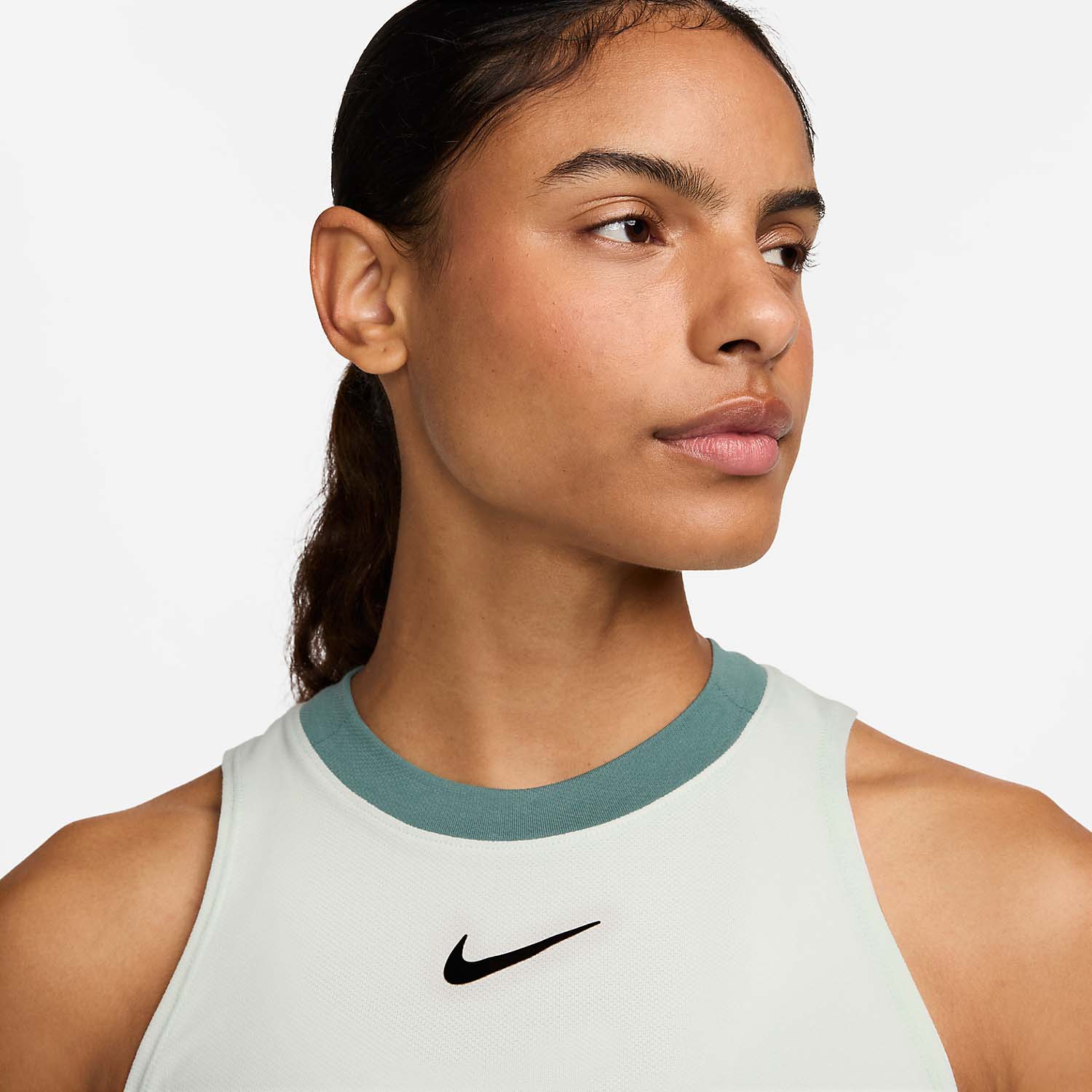 Nike Court Advantage Top - Barely Green/Bicoastal/Black