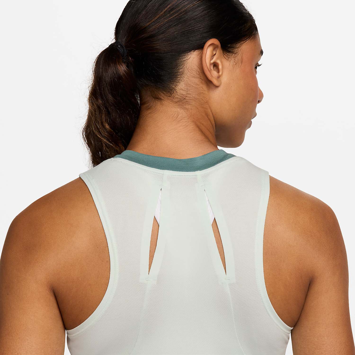 Nike Court Advantage Tank - Barely Green/Bicoastal/Black