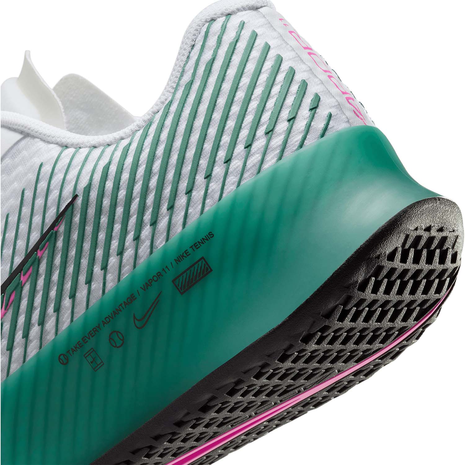 Nike Court Zoom Vapor 11 HC Women's Tennis Shoes - White