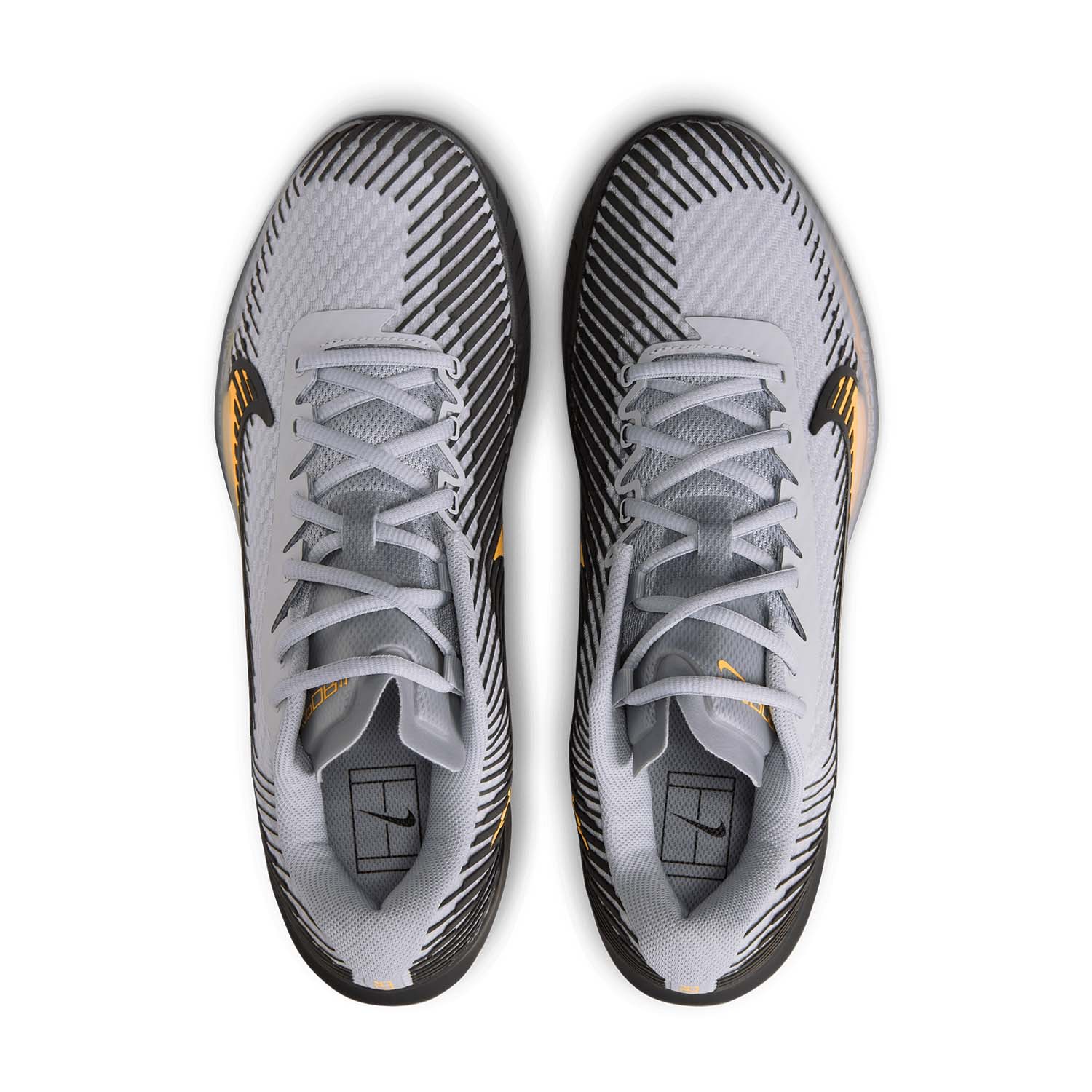 Nike Court Air Zoom Vapor 11 HC Men's Tennis Shoes - Wolf Grey