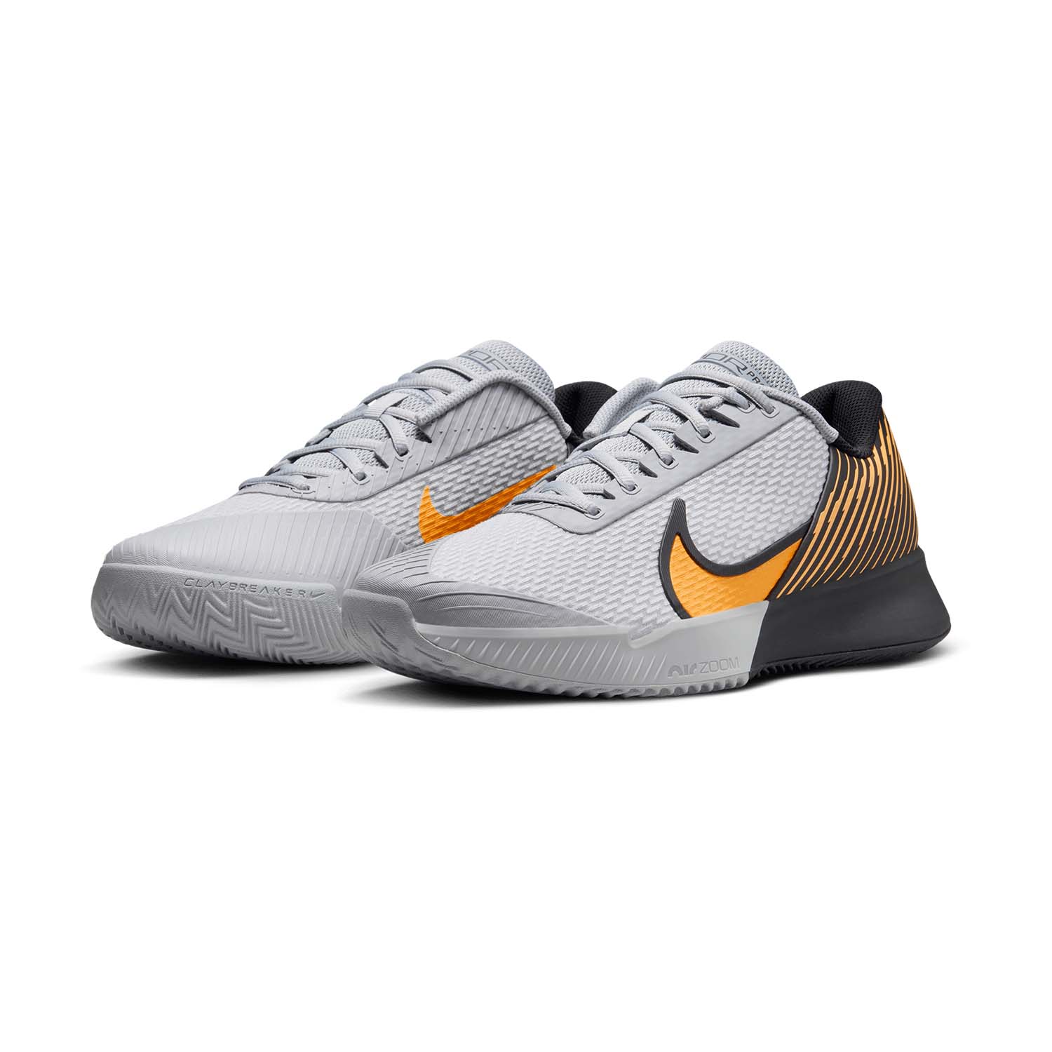 Nike Court Air Zoom Vapor Pro 2 Clay - Wolf Grey/Laser Orange/Black