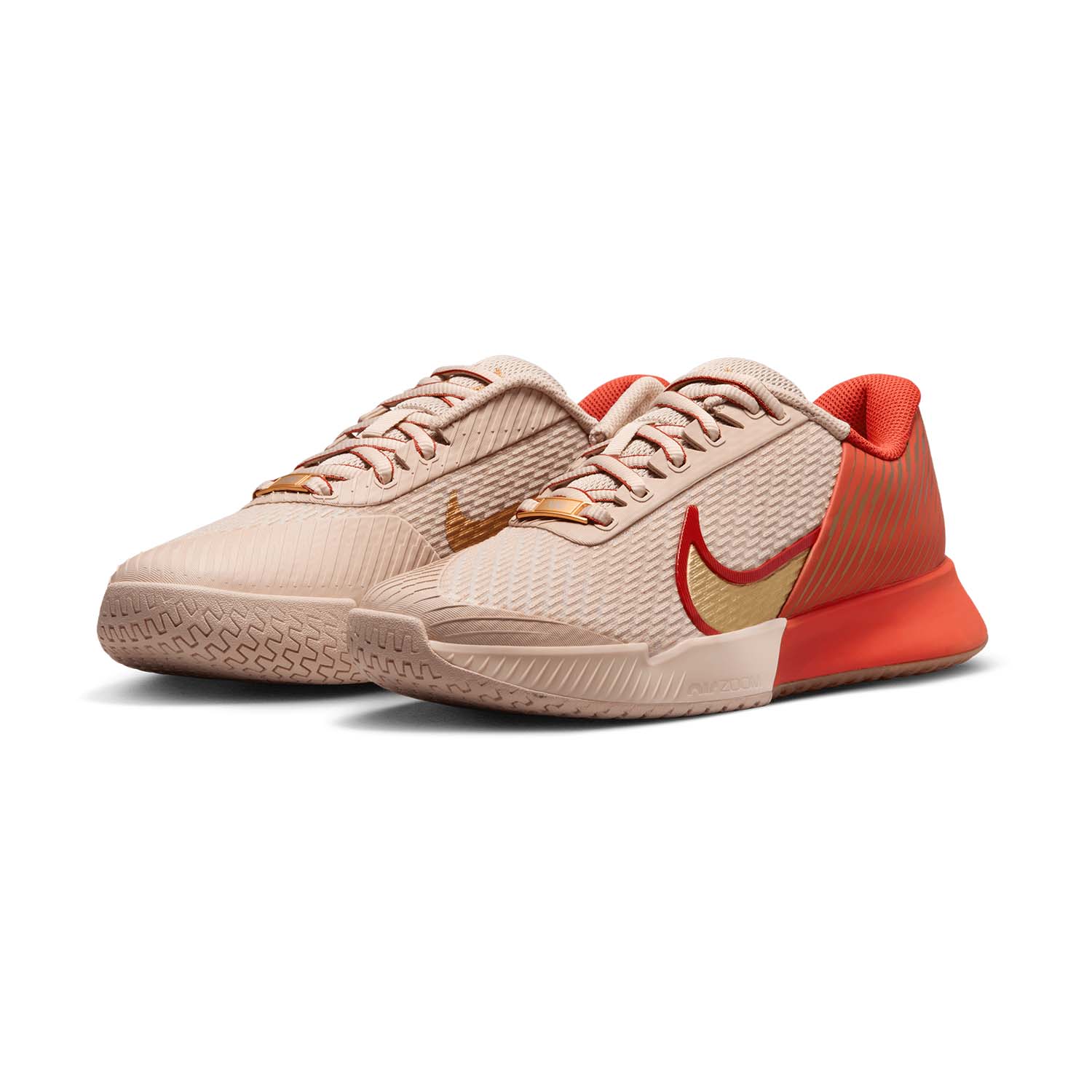 Nike Court Air Zoom Vapor Pro 2 HC Premium - Sanddrift/Metallic Gold/Rust Factor