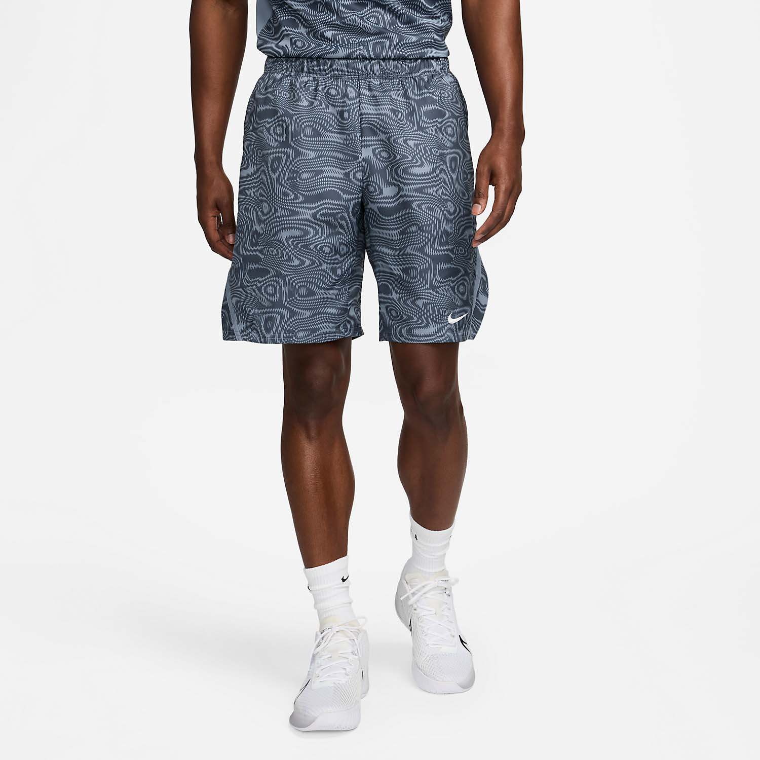 Nike Court Victory Graphic 9in Men's Tennis Shorts - Ashen Slate
