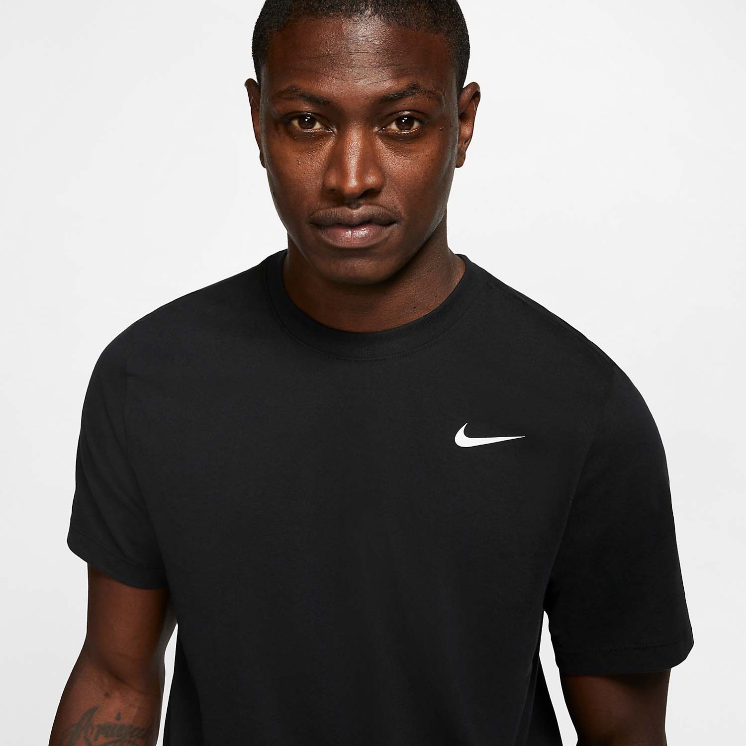 Nike Dri-FIT Court Camiseta - Black/White