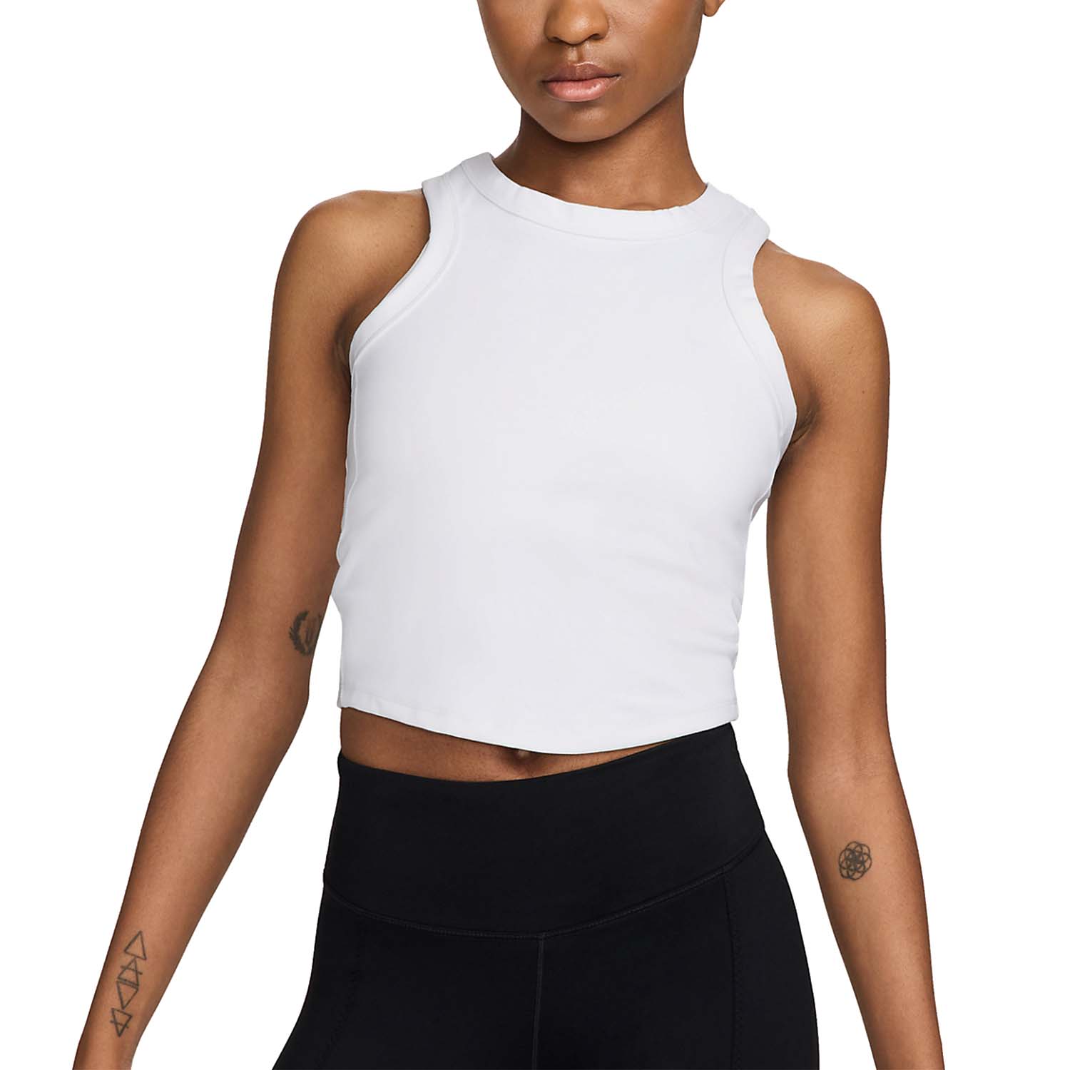 Nike Dri-FIT One Tank - White/Black