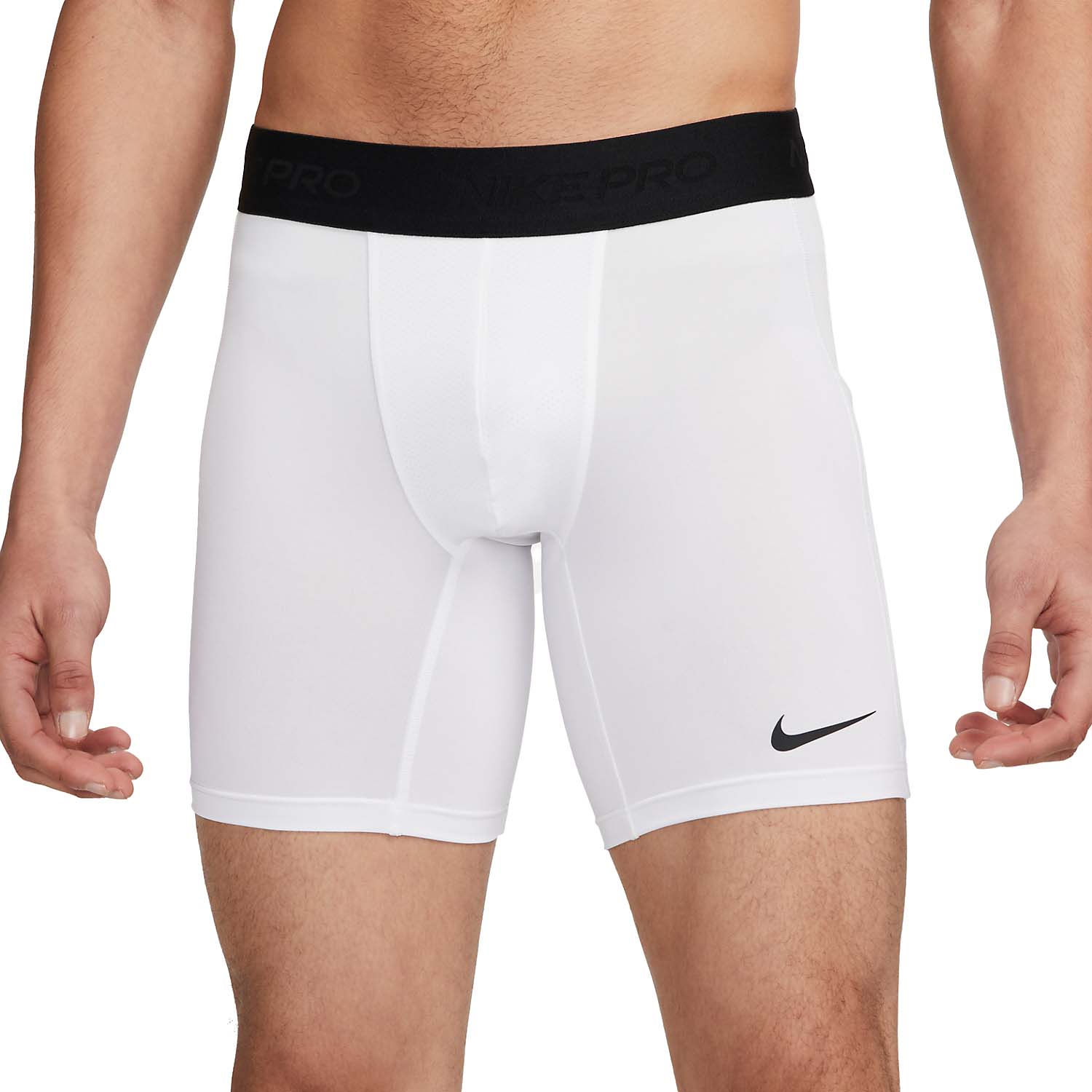 Nike Dri-FIT Pro Calzamaglia Corta - White/Black