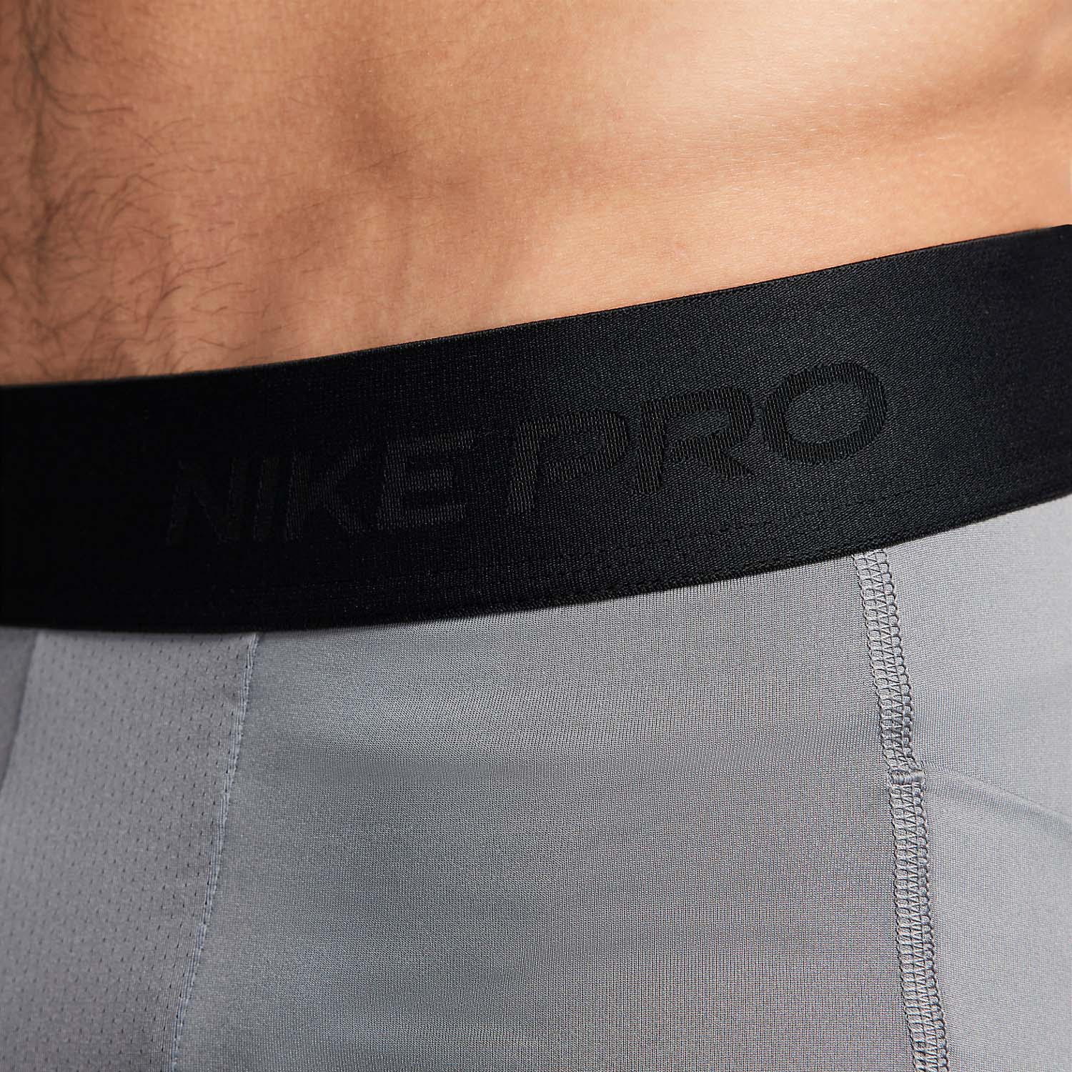 Nike Dri-FIT Pro Short Tights - Smoke Grey/Black