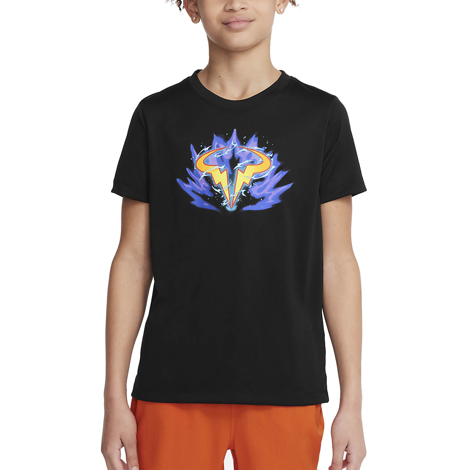 logo on rafa's shirt