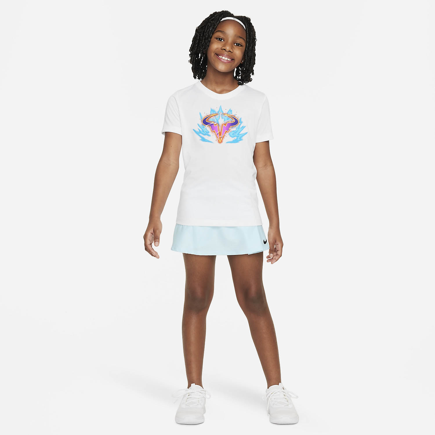Nike Dri-FIT Rafa T-Shirt Girl - White
