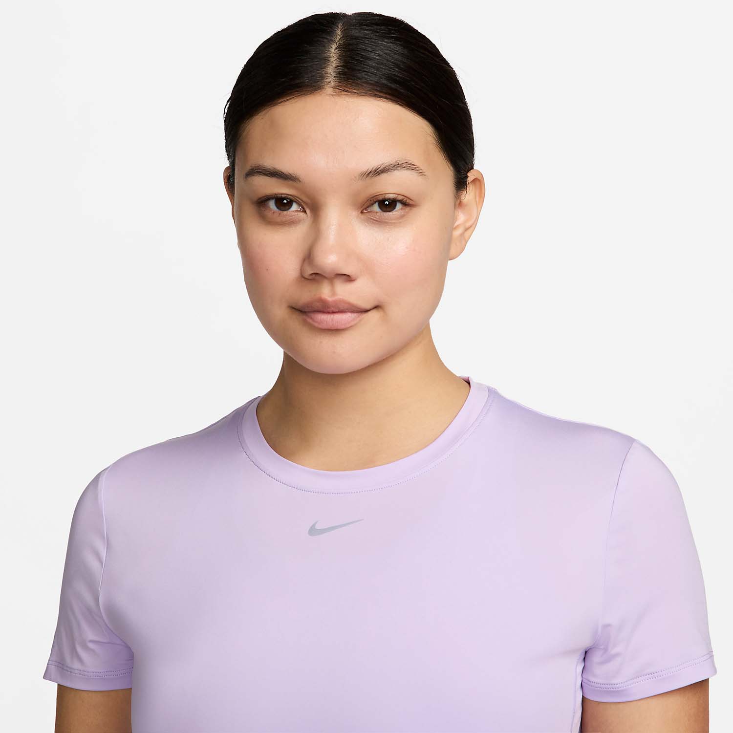 Nike One Classic Women's Tennis T-Shirt Lilac Bloom/Black