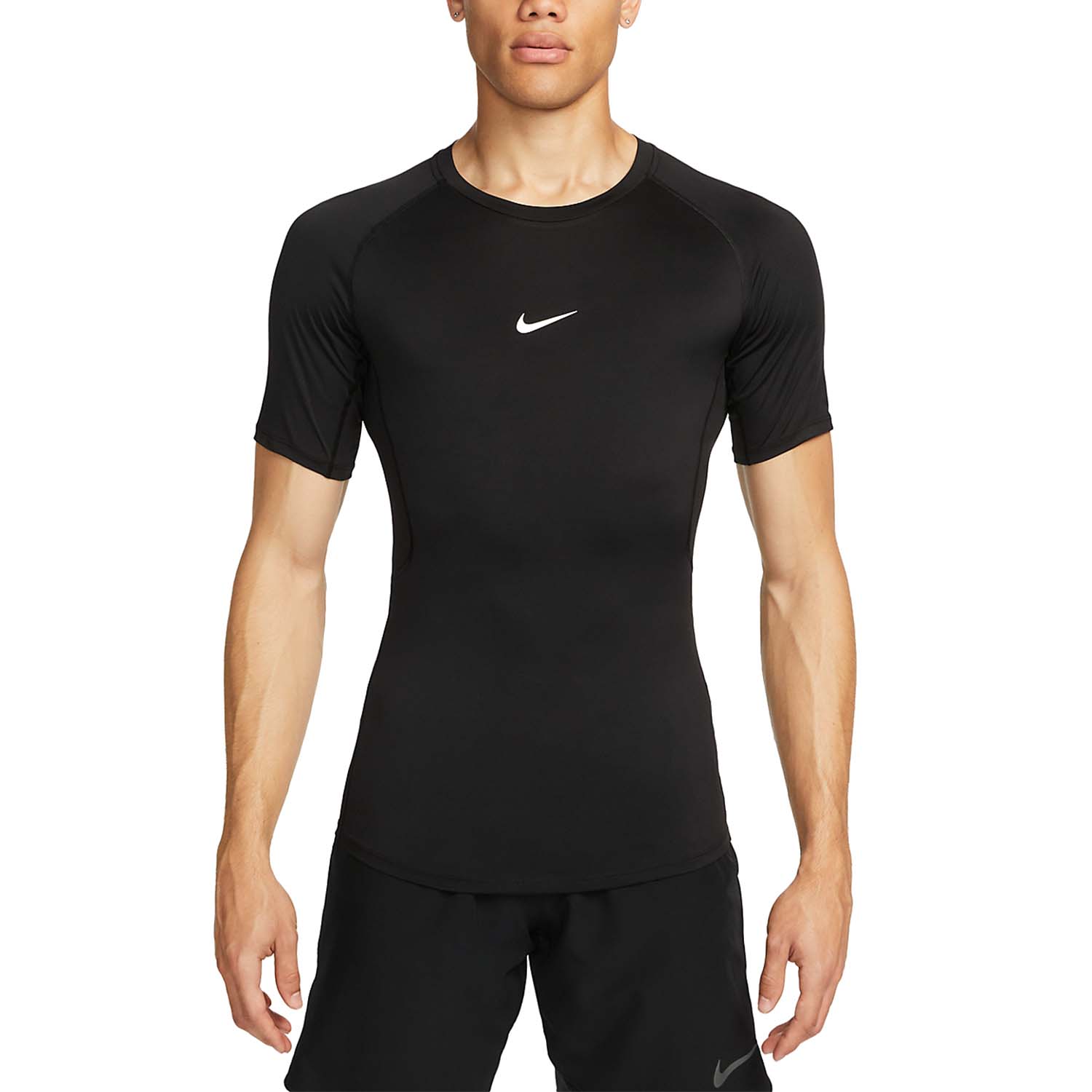 Nike Pro Camiseta - Black/White