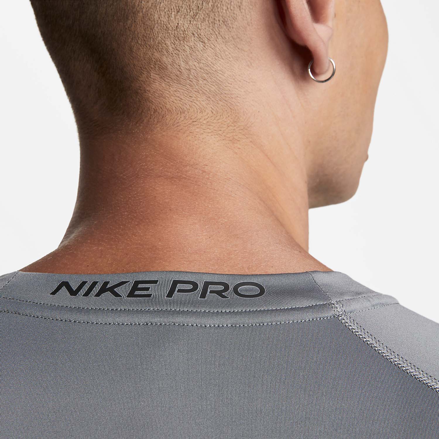 Nike Pro Camiseta - Smoke Grey/Black