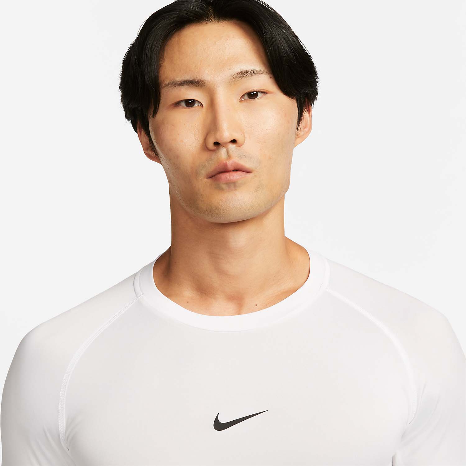 Nike Pro T-Shirt - White/Black