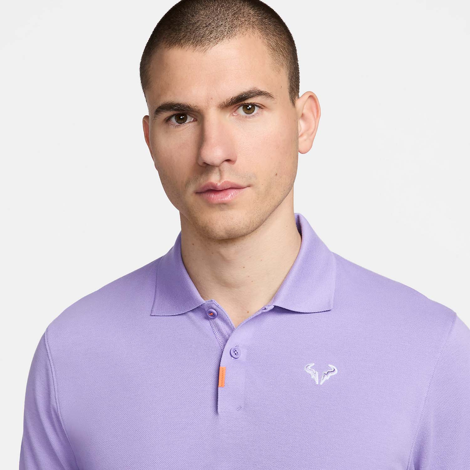 Nike Rafa Logo Polo - Space Purple/White