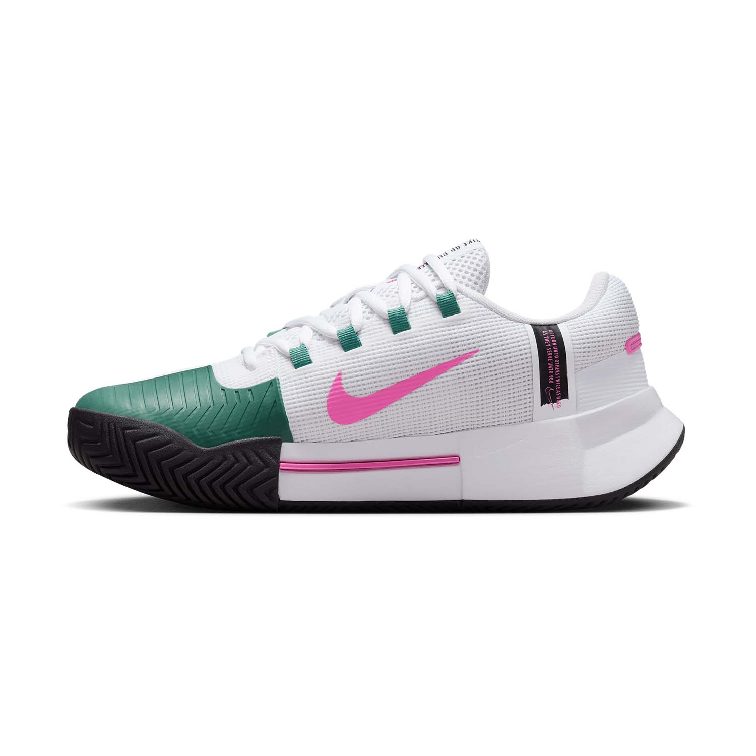 Nike Zoom GP Challenge 1 HC - White/Playful Pink/Bicoastal/Black