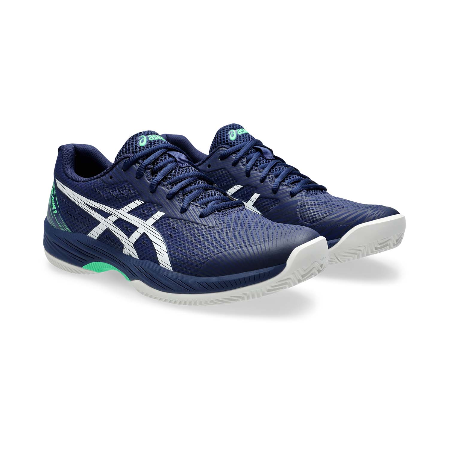 Asics Gel Game 9 Clay/OC Men's Tennis Shoes - Blue Expanse