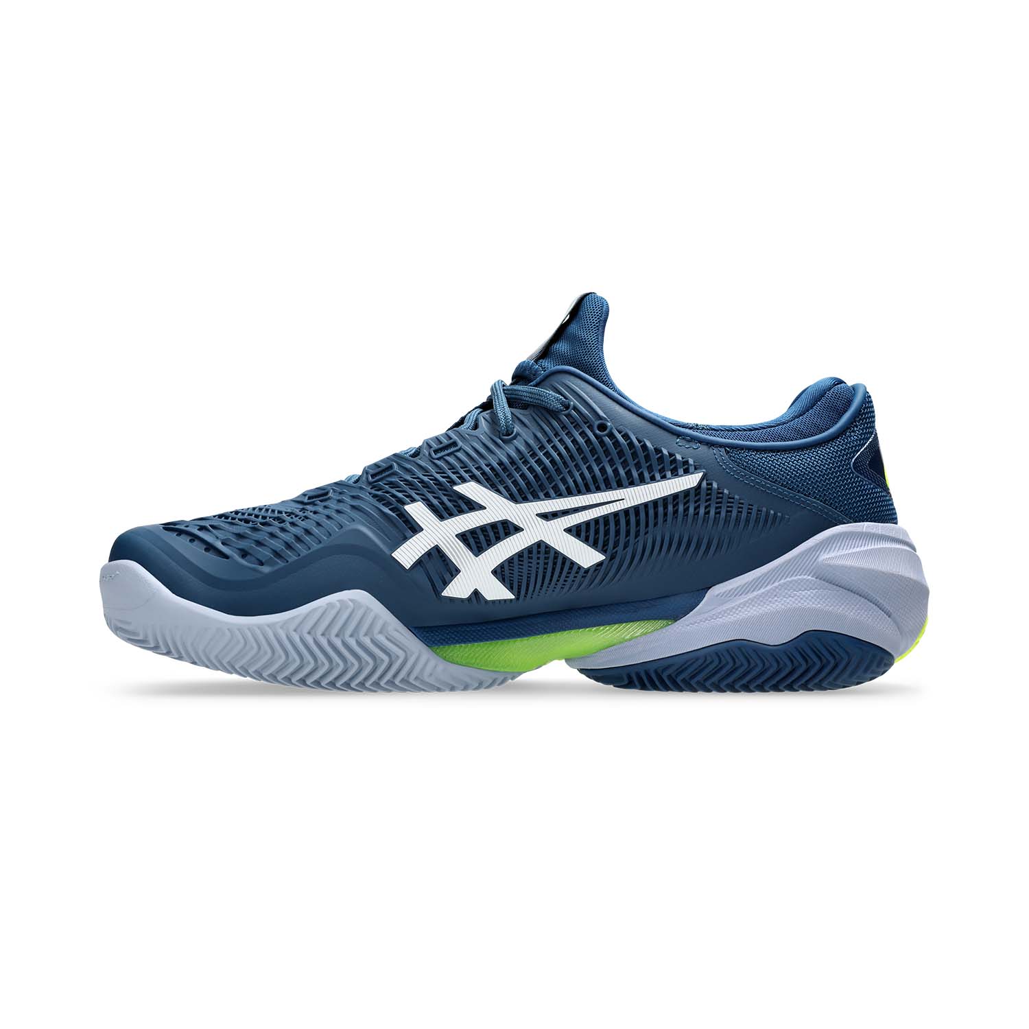 【極美品】asics Court FF3 / AC 26cm ASICS COURT FF 3 NOVAK NIGHT ENERGY 1041A527 960 Black Prism