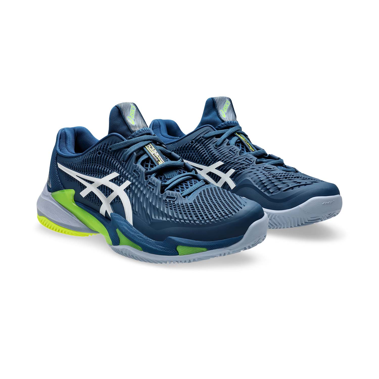Asics Court FF 3 Clay Men's Tennis Shoes - Mako Blue/White