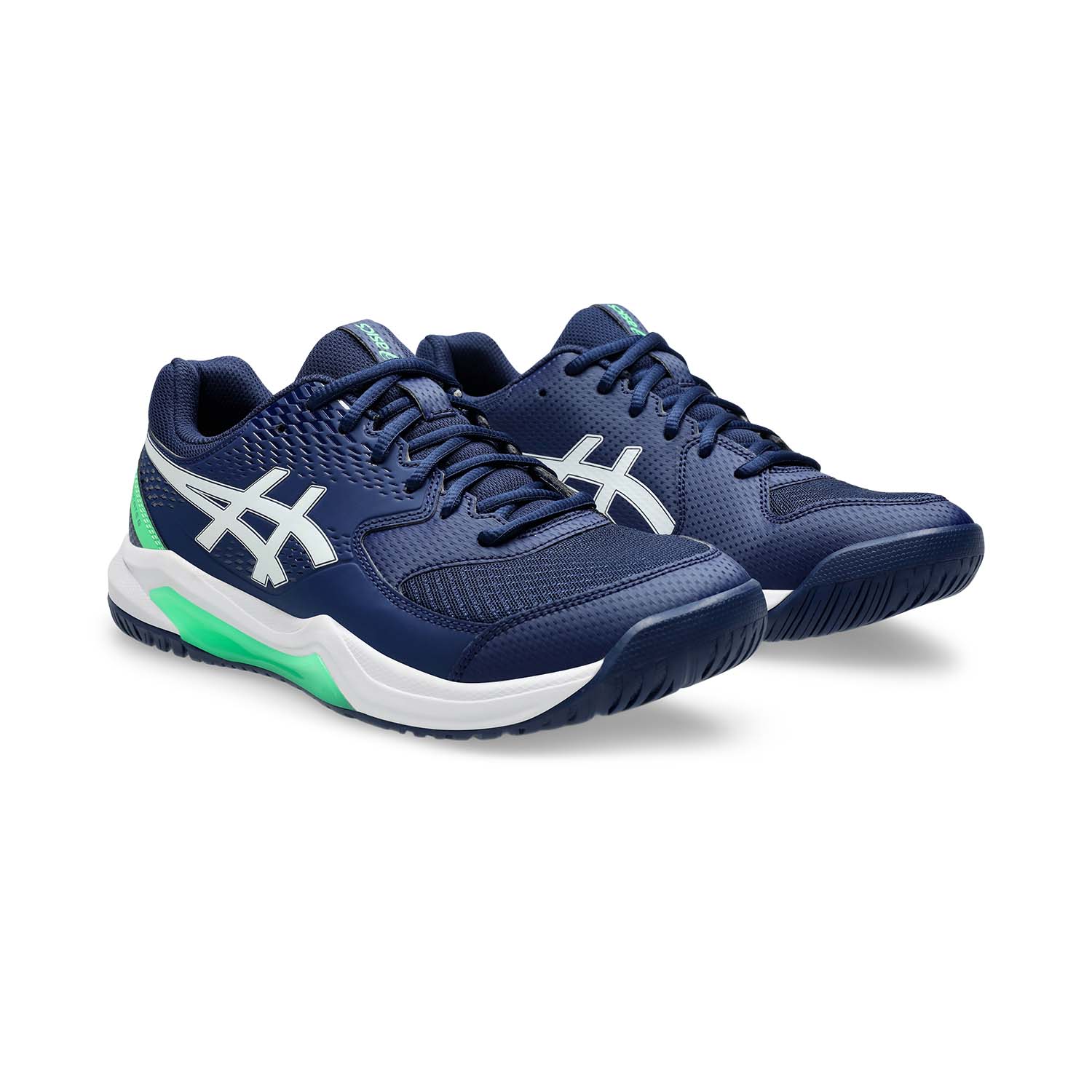 Asics Gel Dedicate 8 Men's Tennis Shoes - Blue Expanse/White