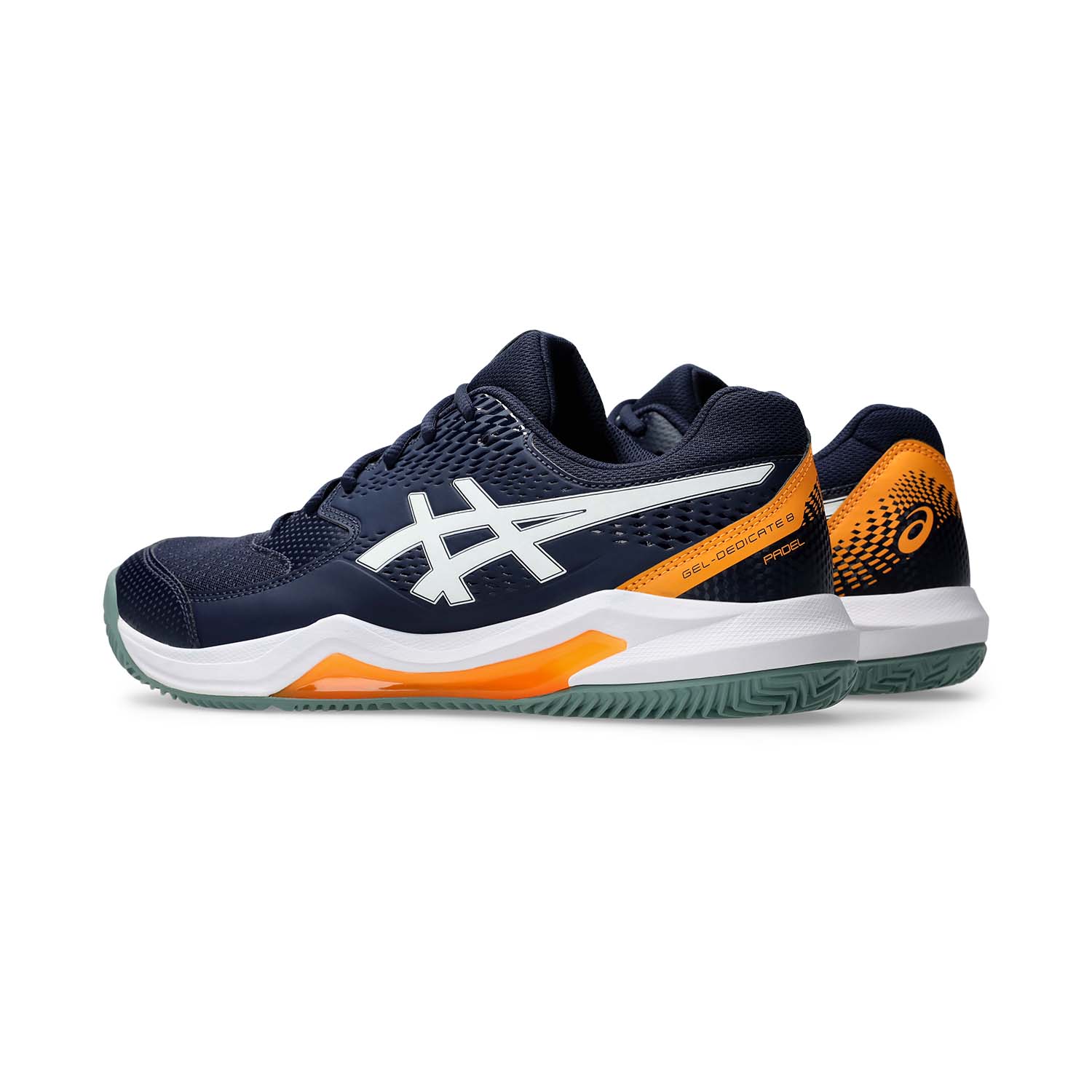 Asics Gel Dedicate 8 Padel Scarpe da Padel Uomo Midnight White