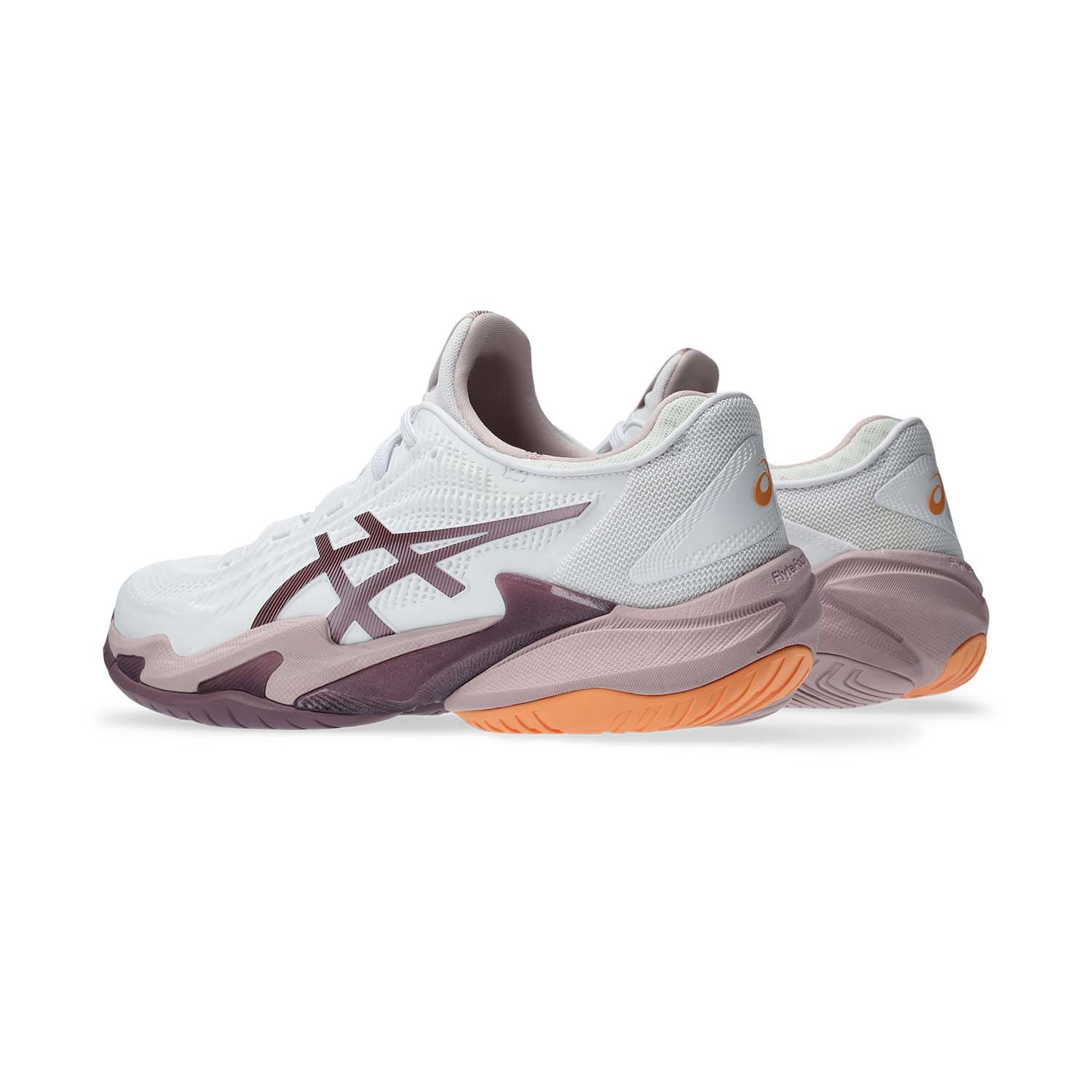 Asics Court FF 3 Women's Tennis Shoes - White/Watershed Rose